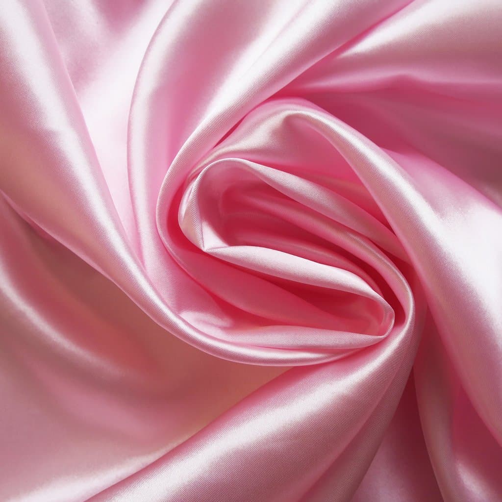 Sunny Fabrics Satin Pink Fabric
