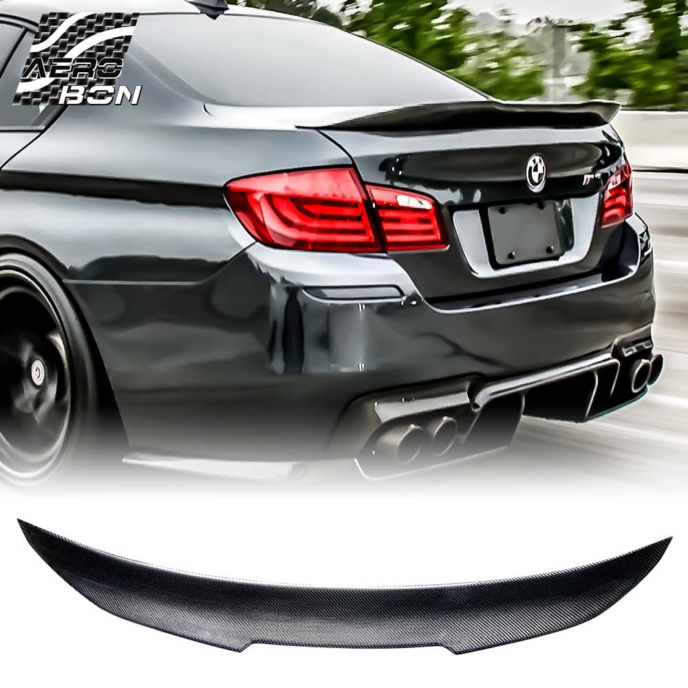 AeroBon Style Carbon Fiber Trunk Spoiler For F10 5-Series and M5 2009-2016
