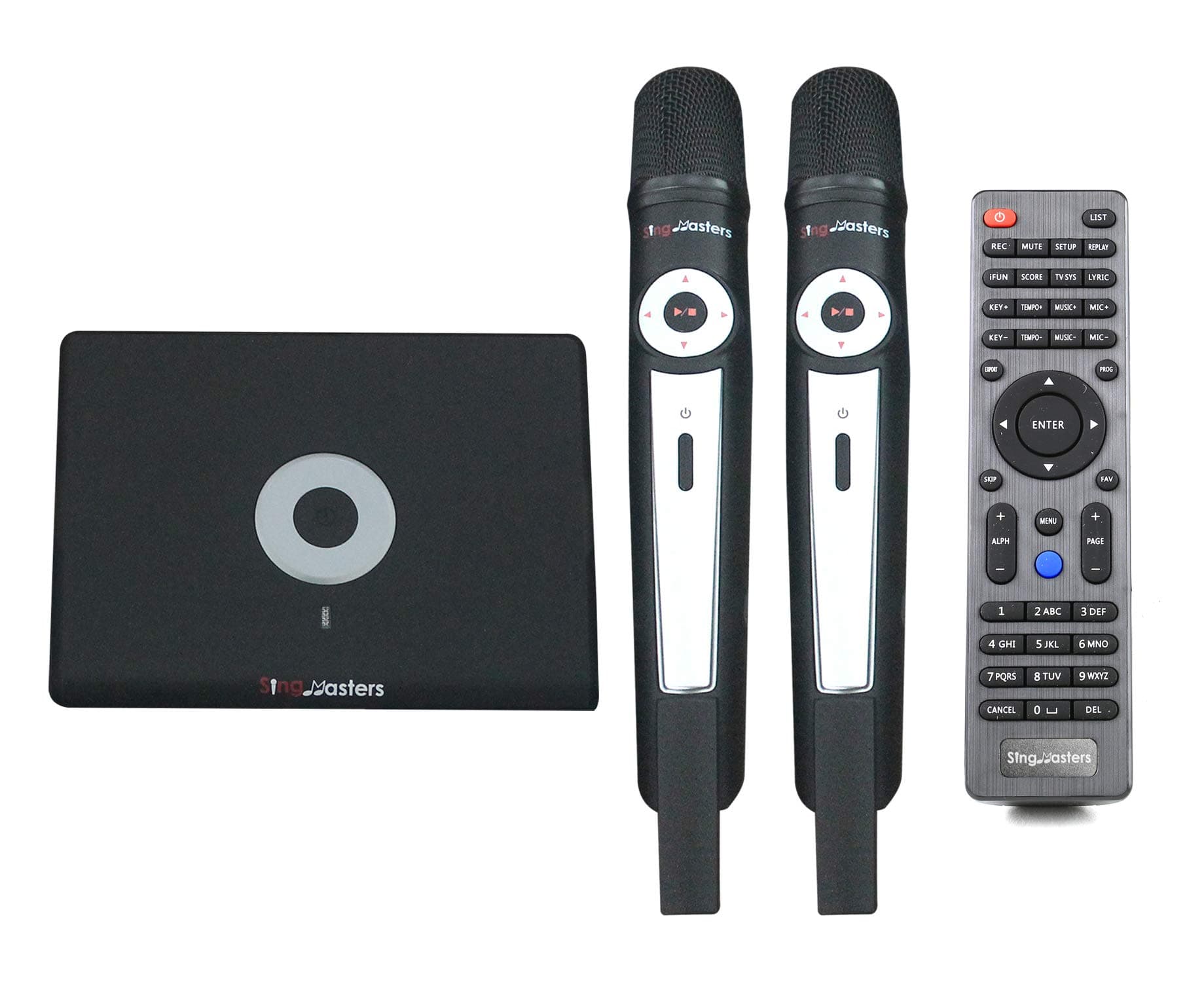 Magic Sing Hindi Karaoke Machine,4025 Hindi Songs,13000 English songs,Dual wireless Microphones,YouTube Compatible,HDMI,Song recording,Karaoke Machine