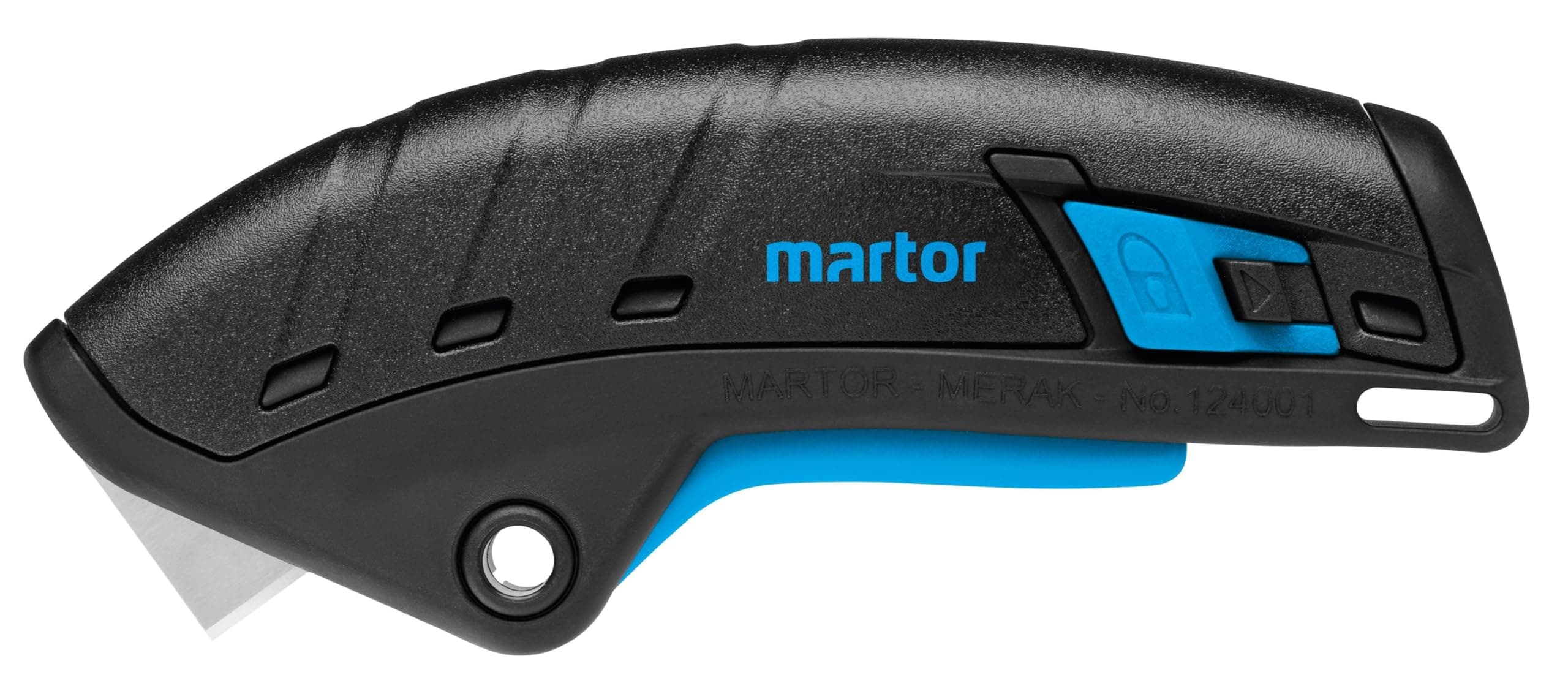 Martor 124001.02 Safety Knife Secupro Merak, Blue/Black
