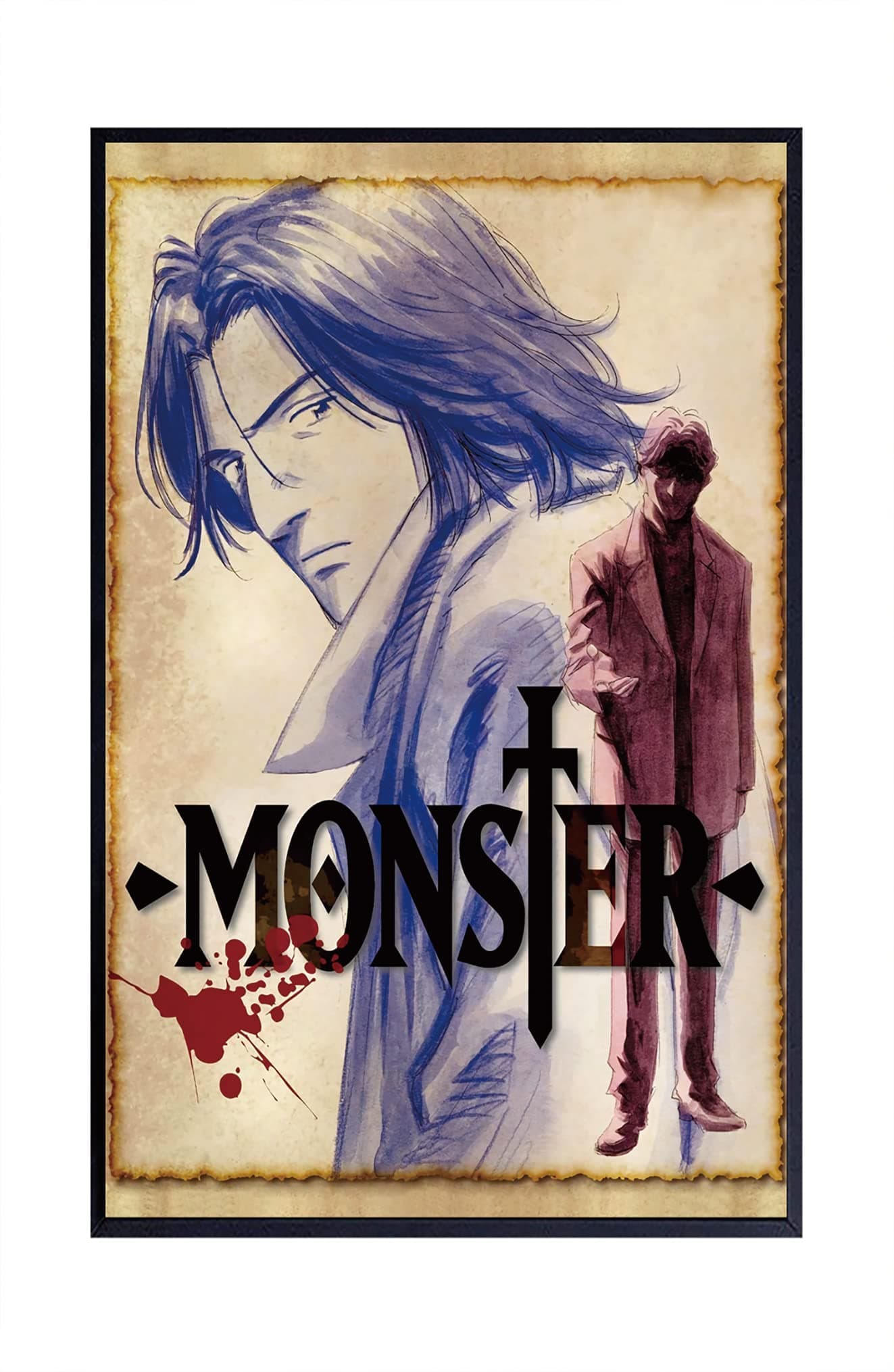 Christ-EZ Anime Cartoons Monster Wall Art Print Poster Home Decor Premium - Matte poster Frameless Gift 11 x 17 inch(28cm x 43cm)