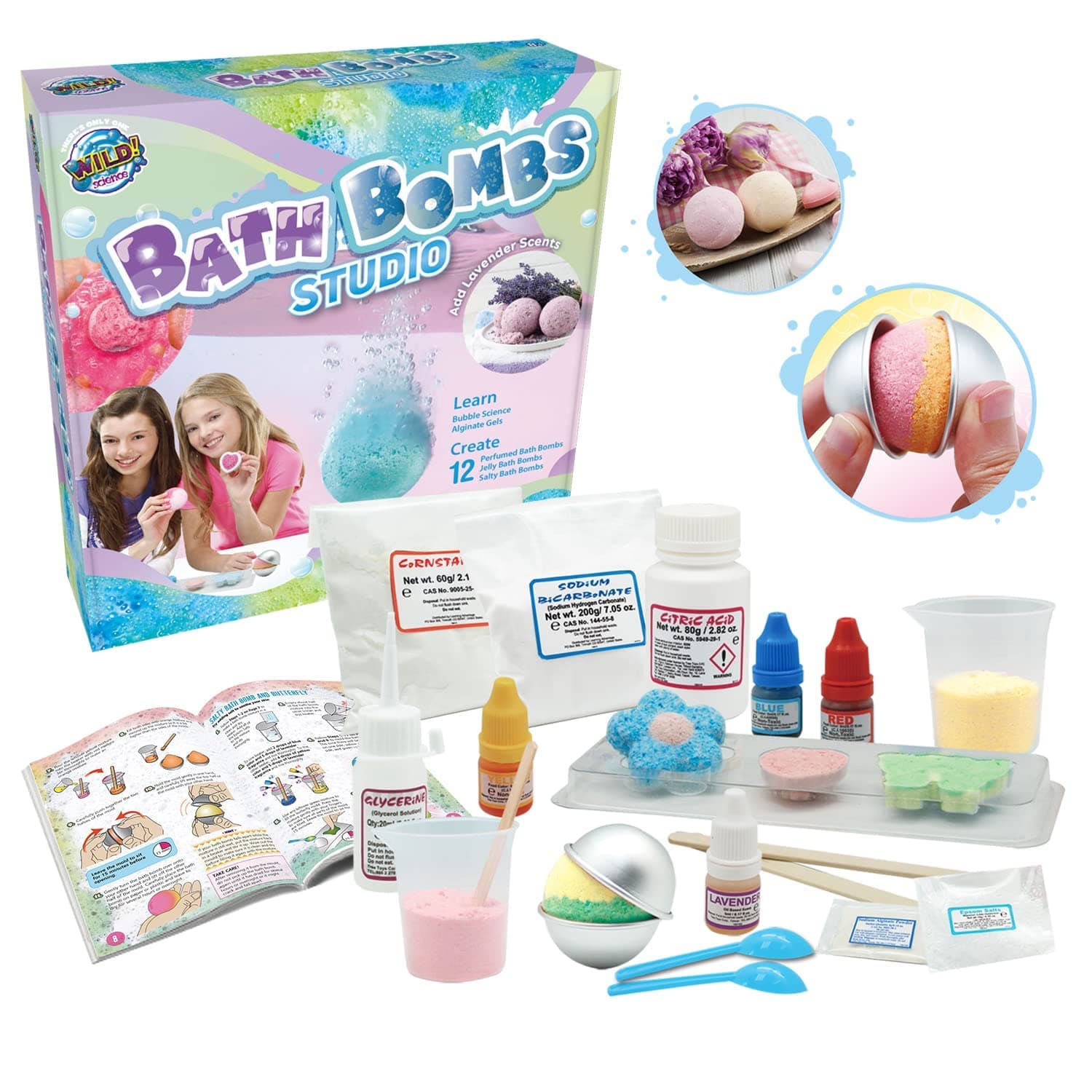 Bath Bombs Create Fizzy Scented Bath Bombs!
