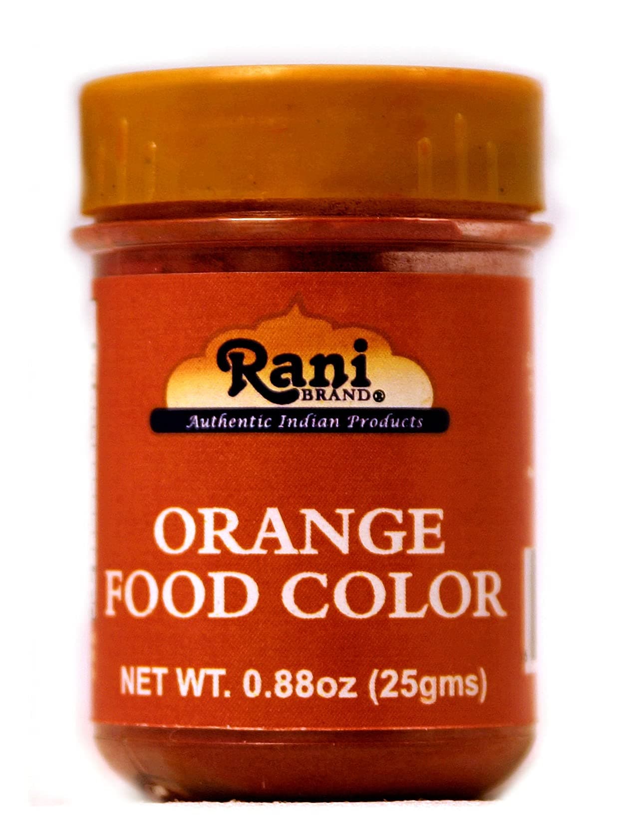 Rani Orange Food Color Indian 25gm (0.88oz) ~ Vegan