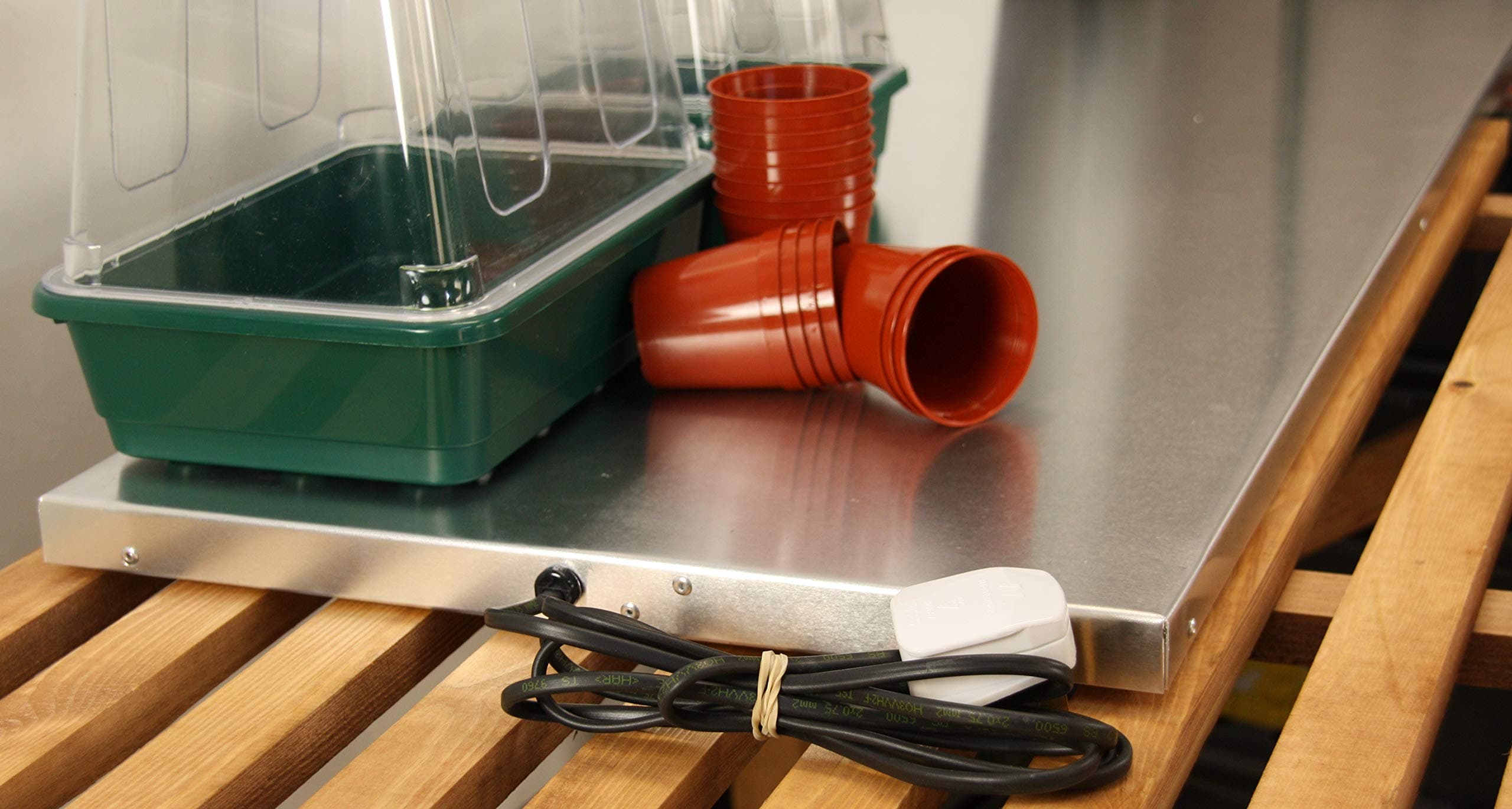 Heated Tray 21" Wide x 46" Long