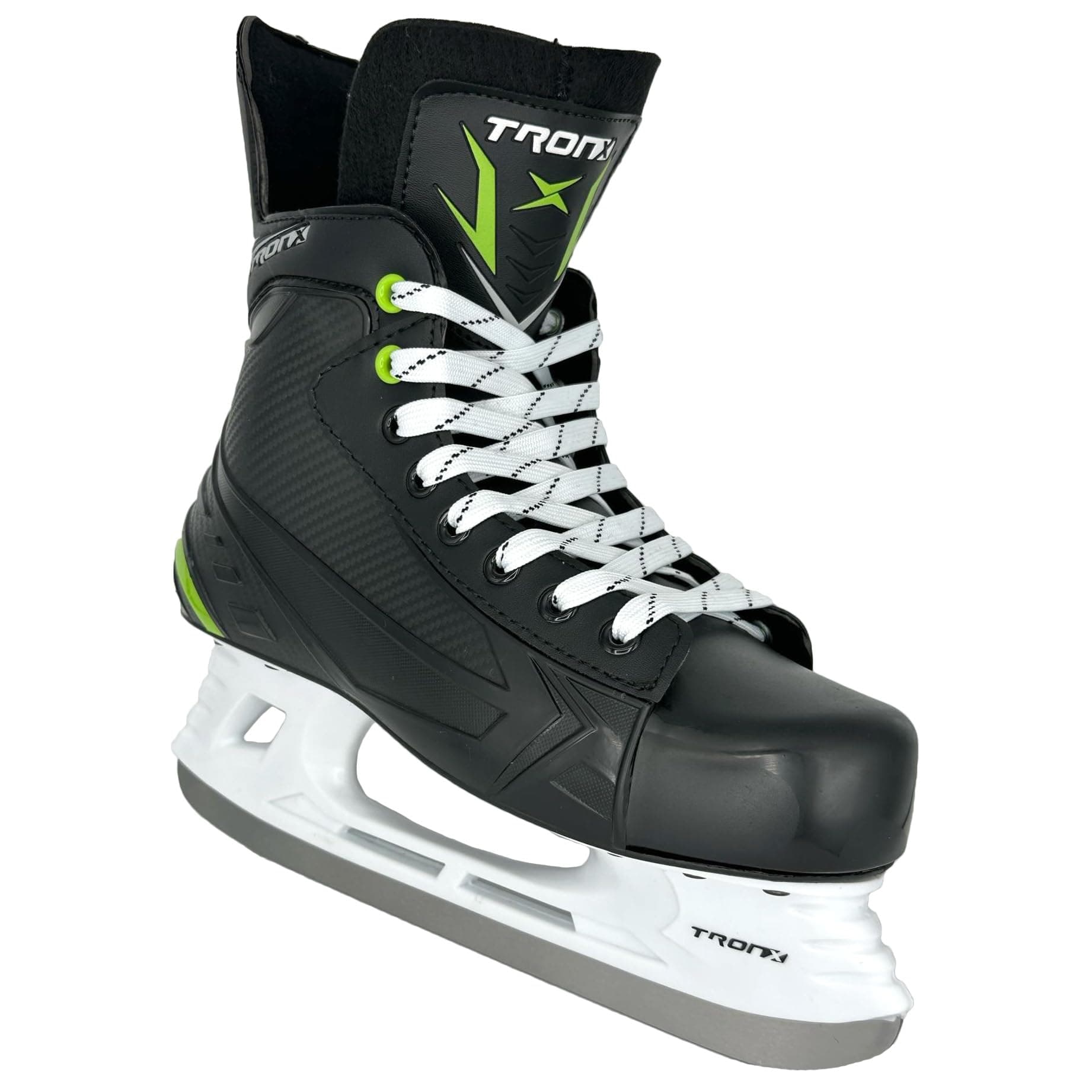 TronX Stryker 3.0 Senior Adult Junior Kids Ice Hockey Skates, New for 2023