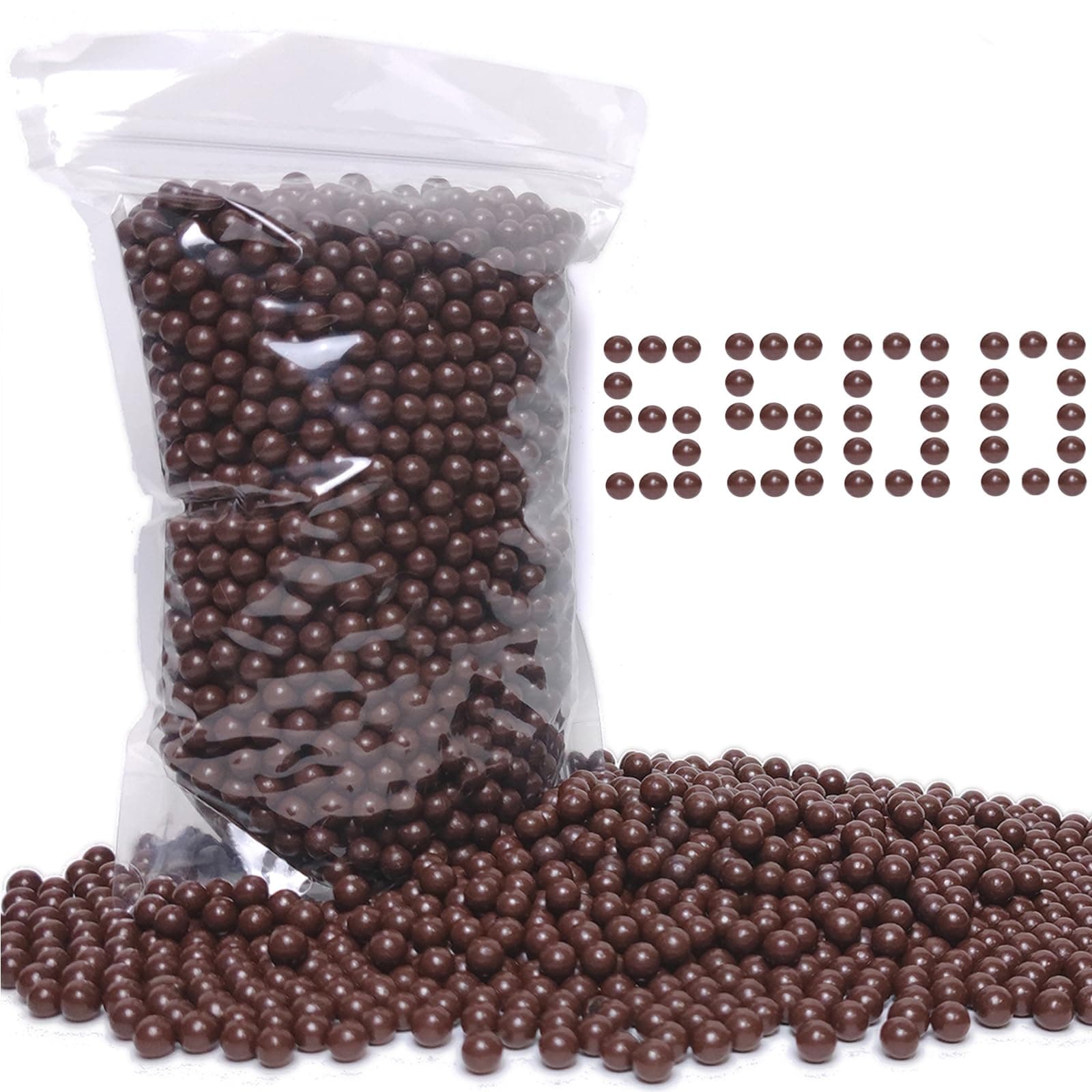 Slingshot Ammo 3/8 Inch, 5500g Biodegradable Clay Sling Shot Ammo Ball 9mm - 10mm for Hunting and Target Practice