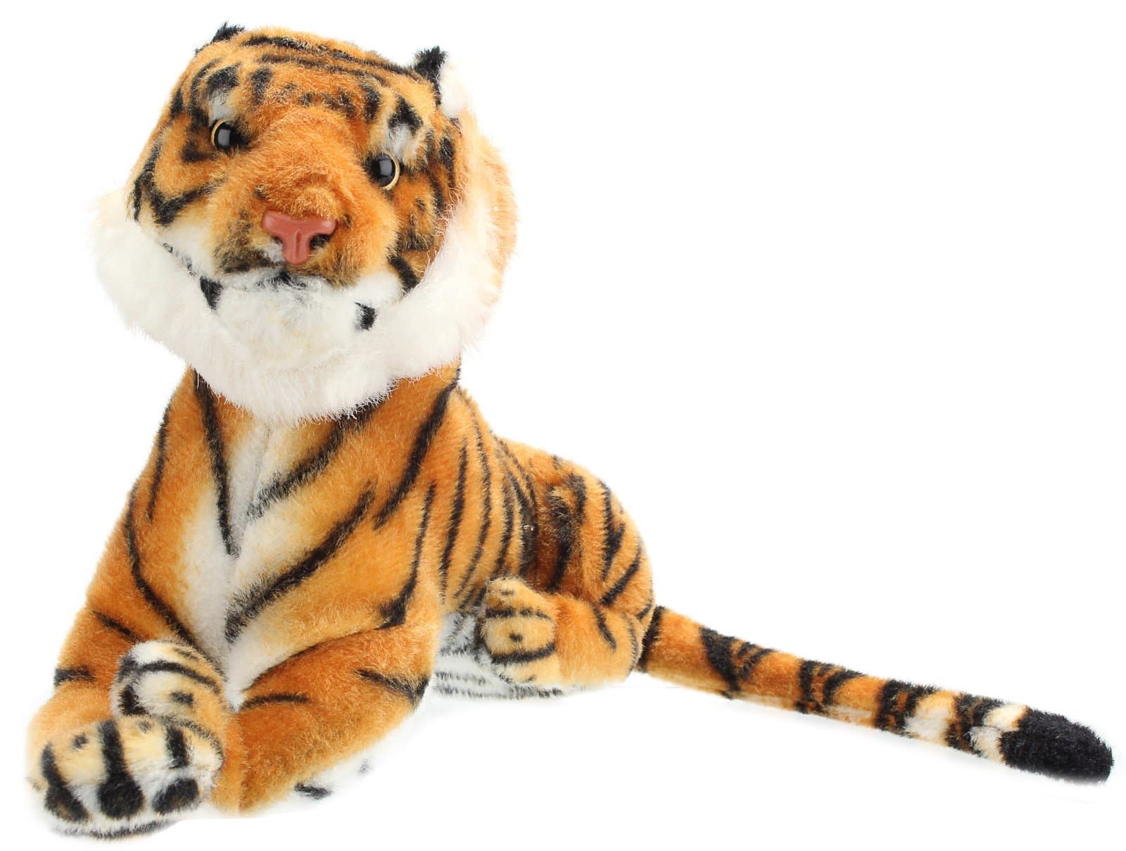 Tickles Cute Tiger Stuffed Soft Plush Animal Toy for Kids Boys & Girls Birthday Gifts (Size: 30 cm Color: Brown)