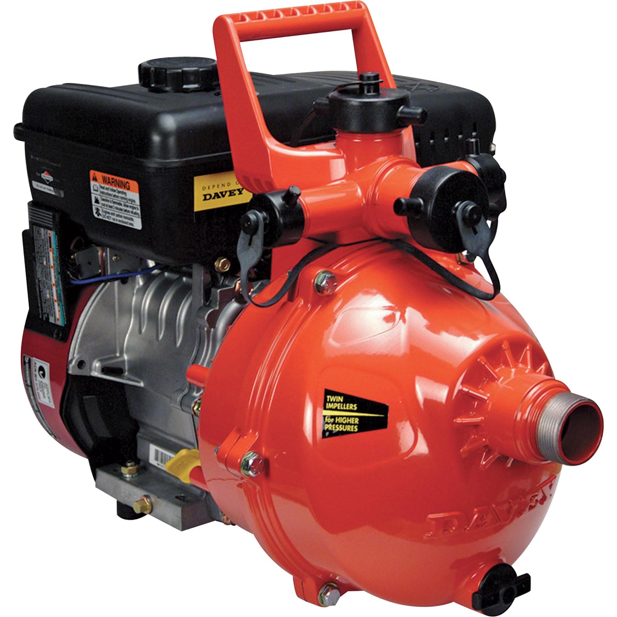 Davey Firefighter 5 Pump, Two Stage 6.5hp B&S Vanguard