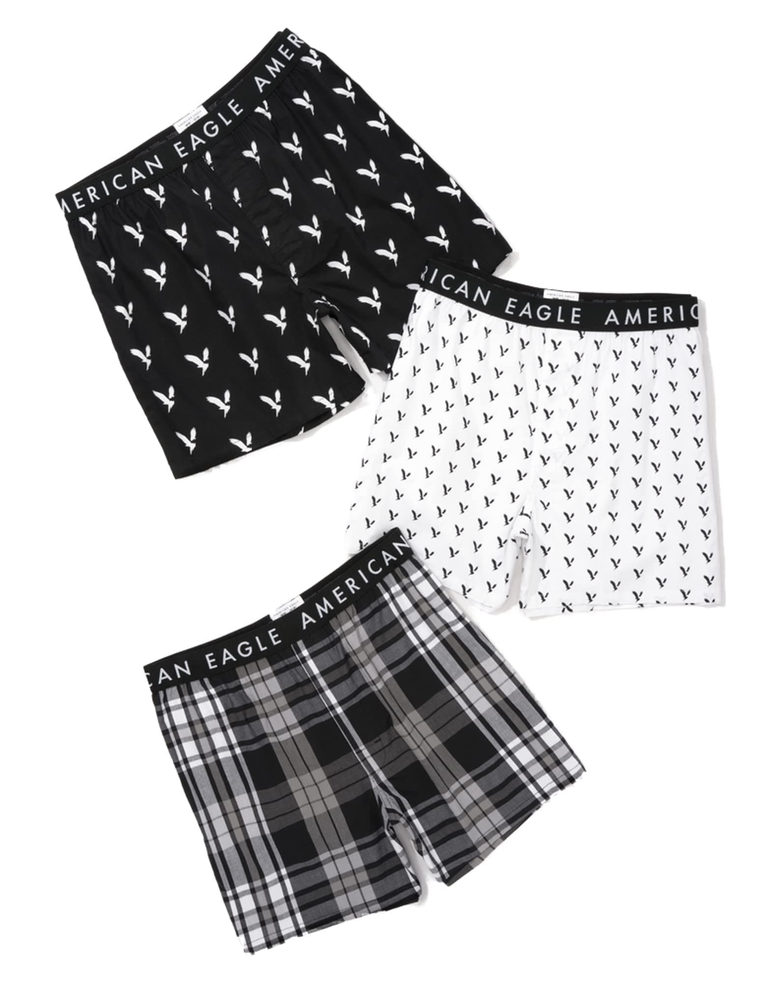 American EagleMen O Stretch Boxer Short 3-Pack