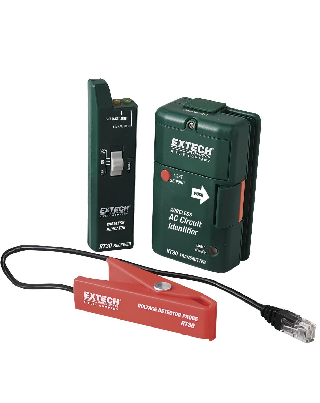 Extech RT30 Wireless AC Circuit Identifier with External Probe