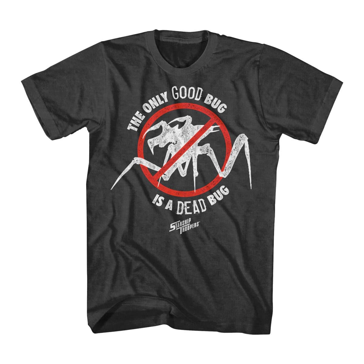 Mens Starship Troopers Dead Bug Graphic T-Shirt