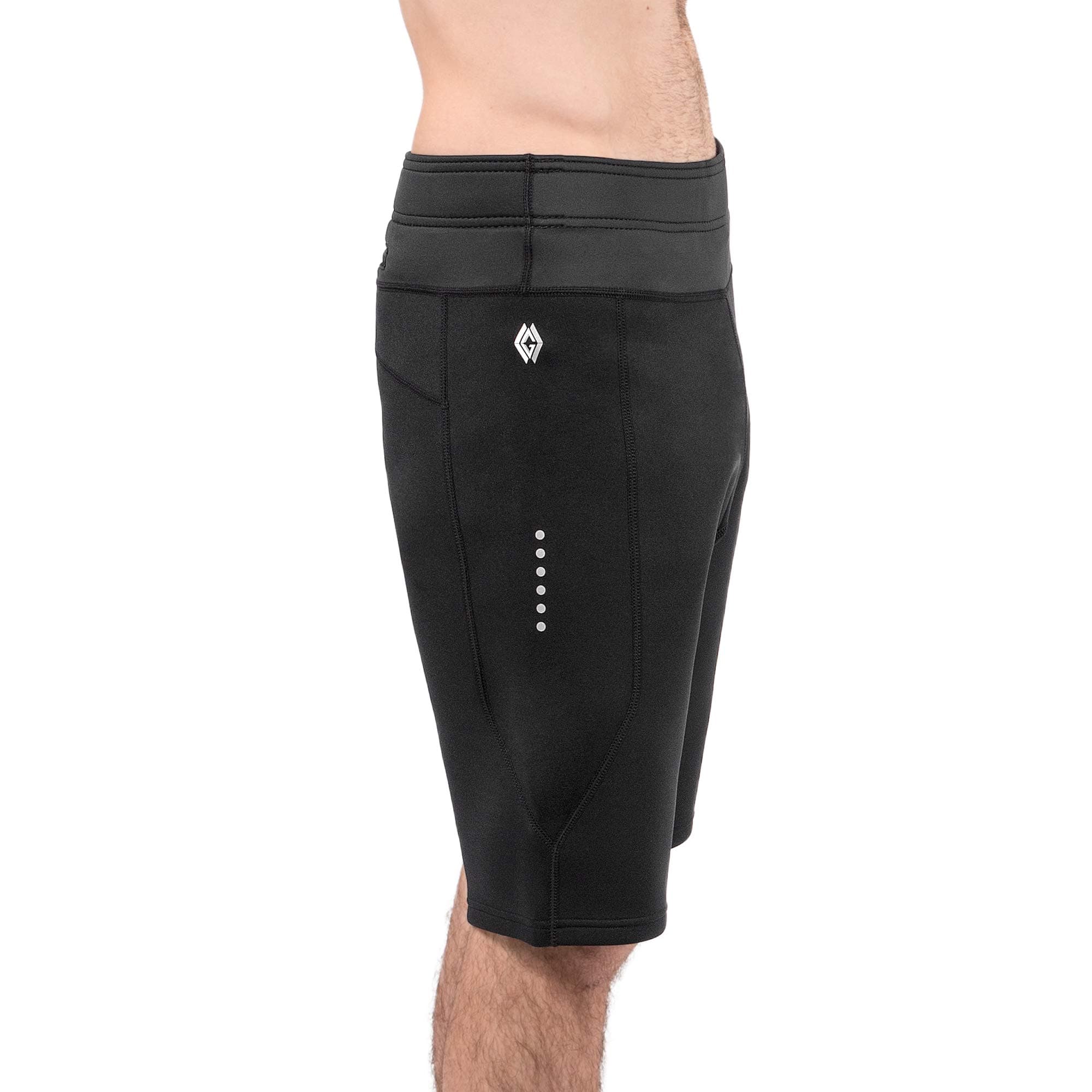 Nonzero Gravity Sauna Shorts | Neoprene Thermo Sweat Suit Pants for Waist Trimming
