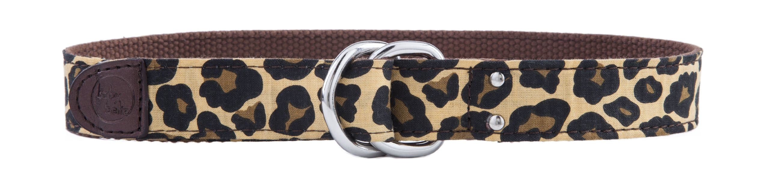 Leopard Toddler Belt D-Ring (Age 0-12 mos., Waist up to 19.5")