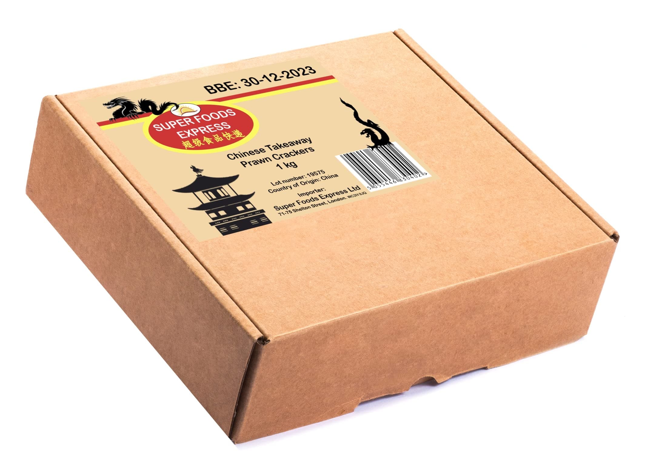 Professional Chinese Takeaway Prawn Crackers (1 x 1 kg) Uncooked