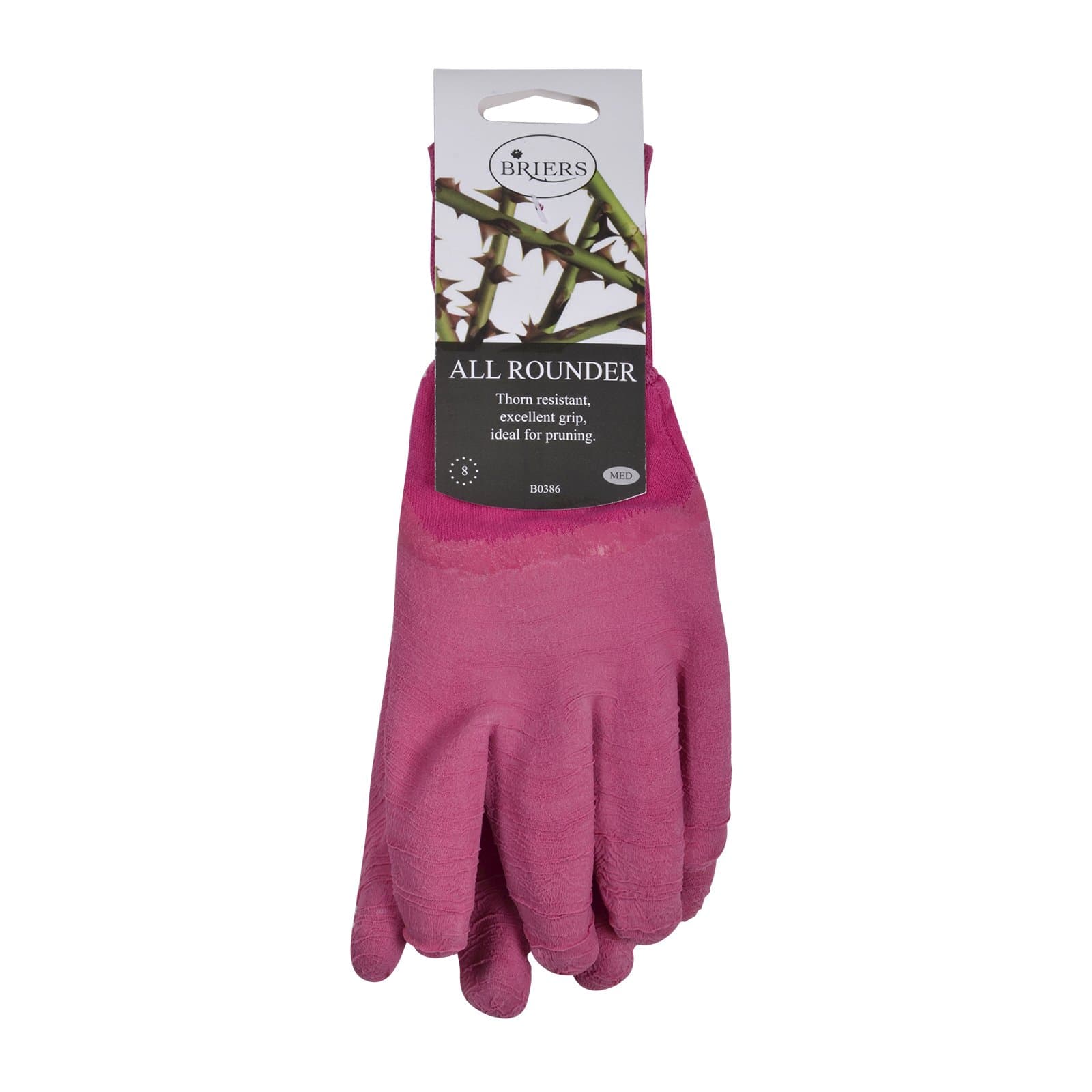 Briers Medium Thorn Resistant All Rounder Gardening Gloves - Pink