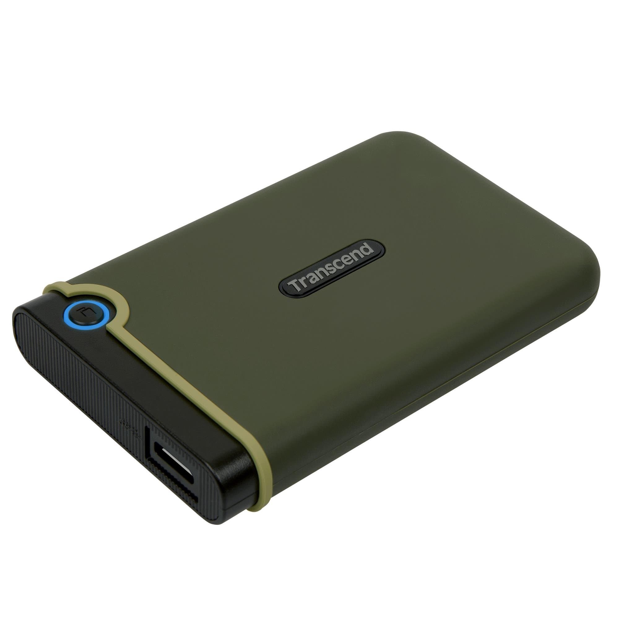 2TB 2.5 inch USB 3.0 Military-Grade Shock Resistance Portable Hard Drive - Green