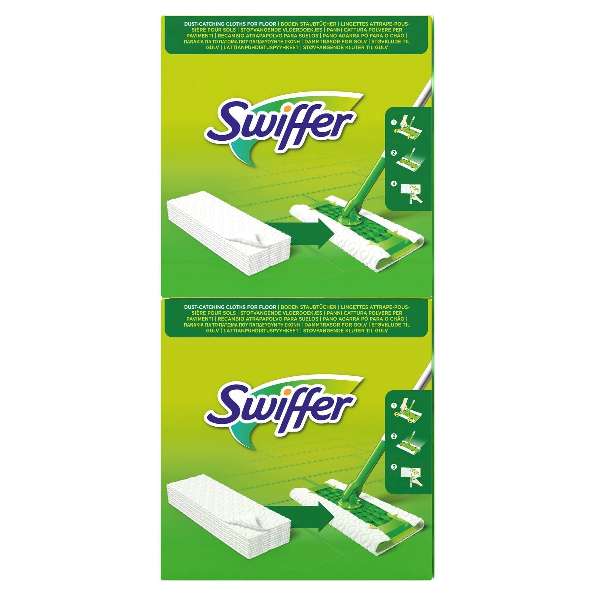 Swiffer Anti-Dust Cloths, Pack of 80, White