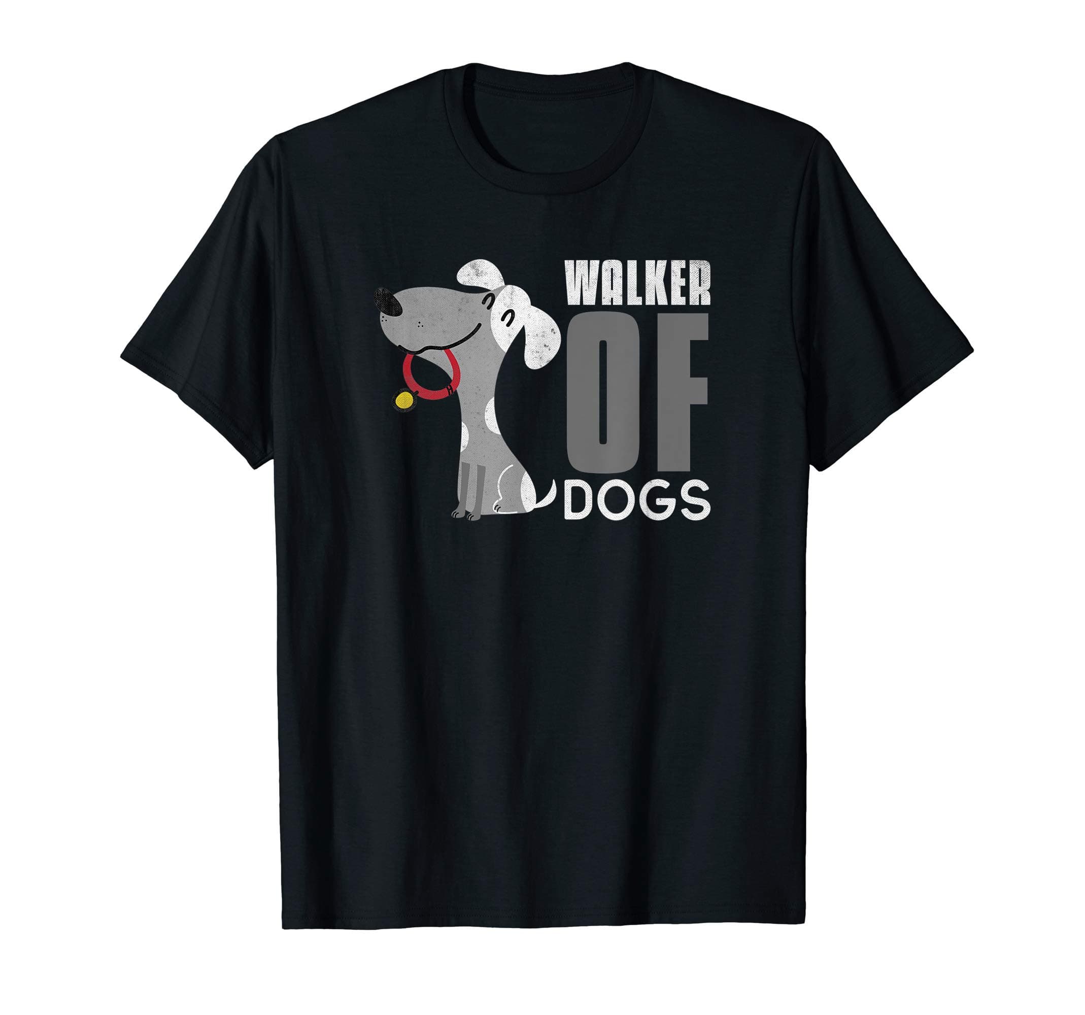 Walker of Dogs for Professional Dog Walkers trainers Gift T-Shirt