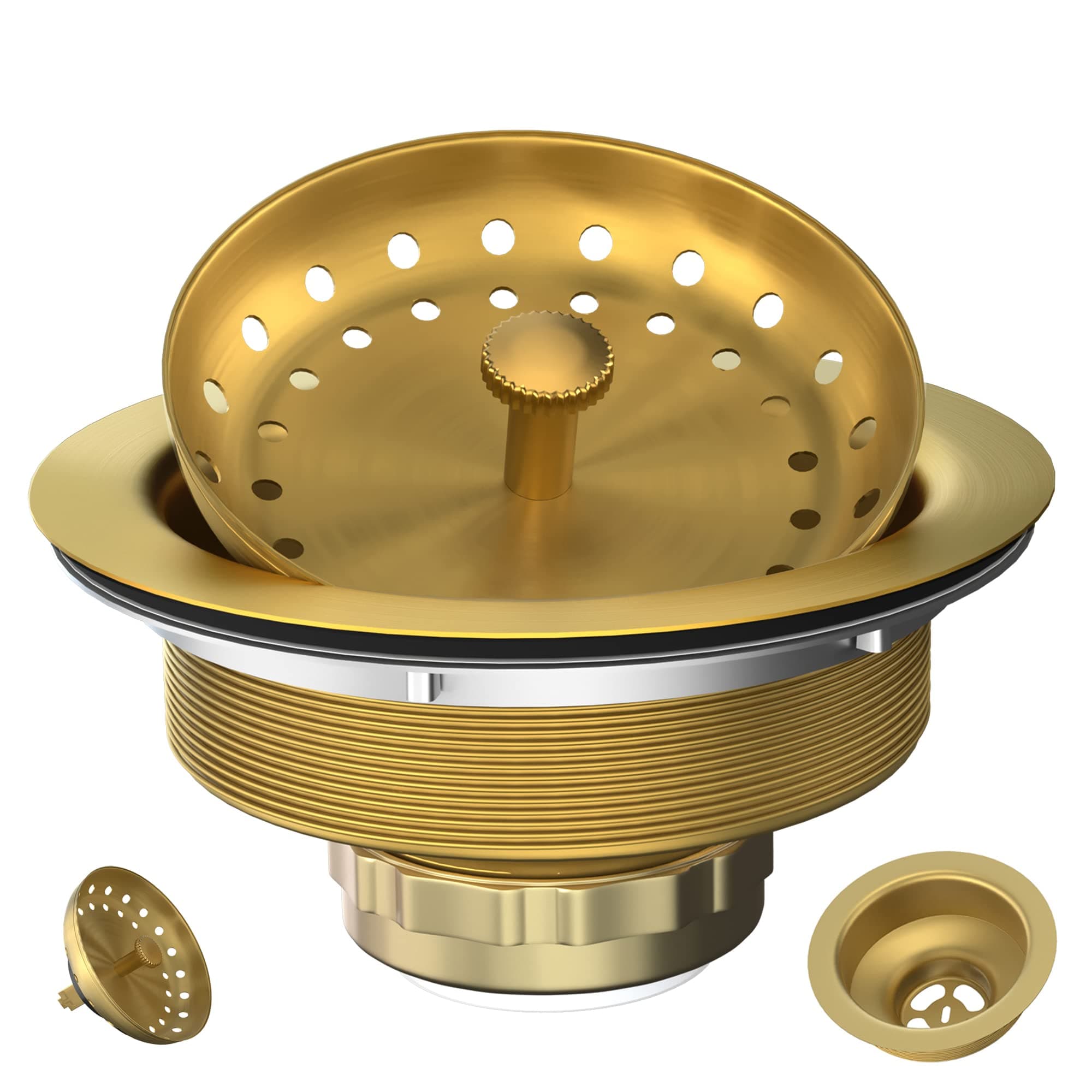 Brush Golden Sink Drain