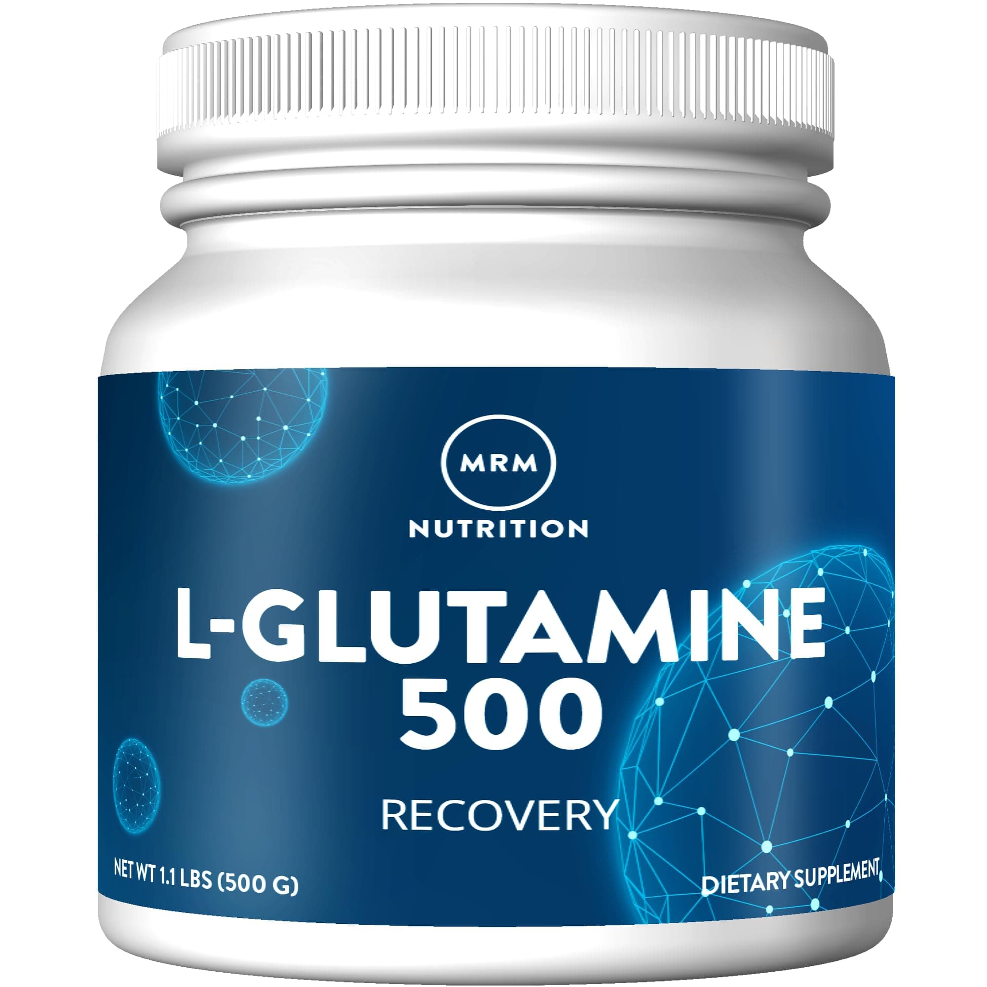 Nutrition L-Glutamine | 5000mg | Recovery | Amino Acid | Muscle Support | Immune + Gut Health | Fermented | 100 Servings