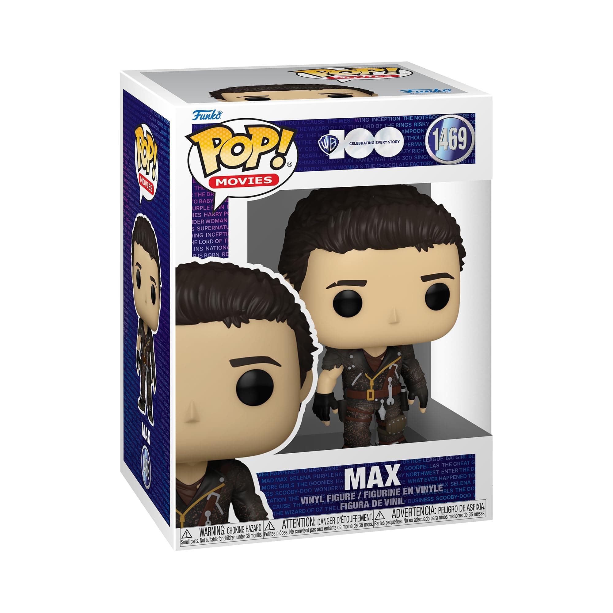 POP! Movies: Mad Max Rockatansky: the Road Warrior - Max Rockatansky - Mad Max 2: the Road Warrior - Collectable Vinyl Figure - Gift Idea - Official Merchandise - Toys for Kids & Adults