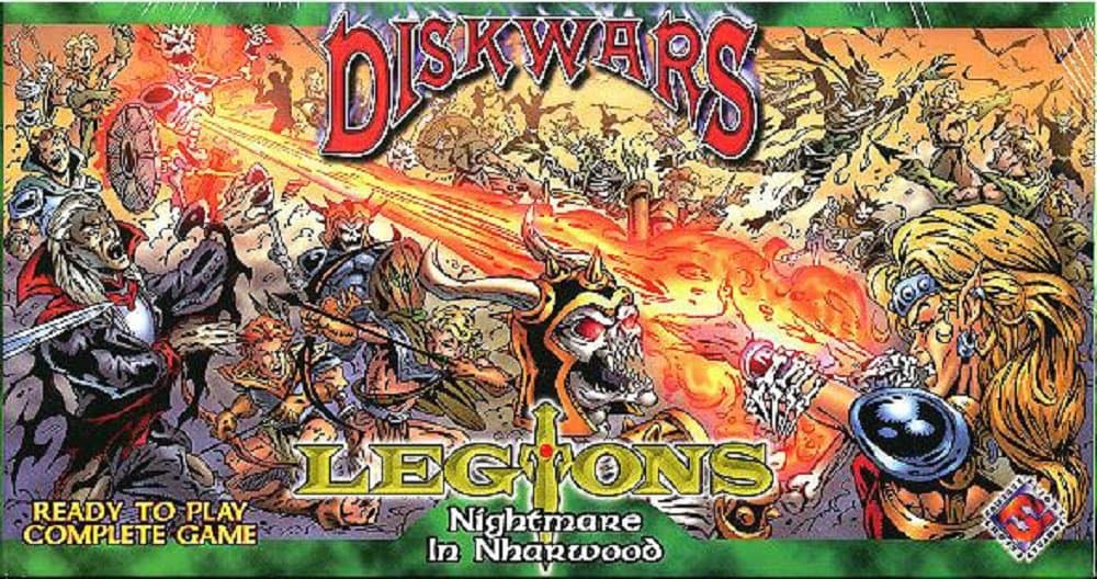 Diskwars Legions Nightmare in Nharwood 2 Player Ready to Play Game