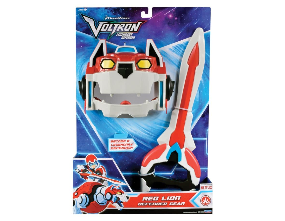 Voltron Red Lion Defender Gear
