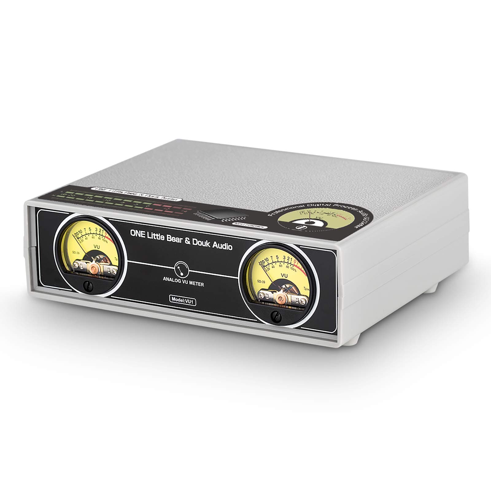 VU1 Analog VU Meter, Sound Level Indicator with Panel DB for Amplifier/Preamp