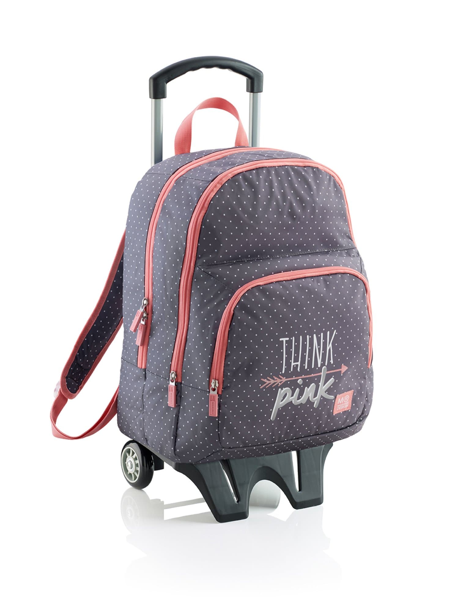 Miquel Rius Miquelrius – BACKPACK Triple with Cart, Think Pink 16923