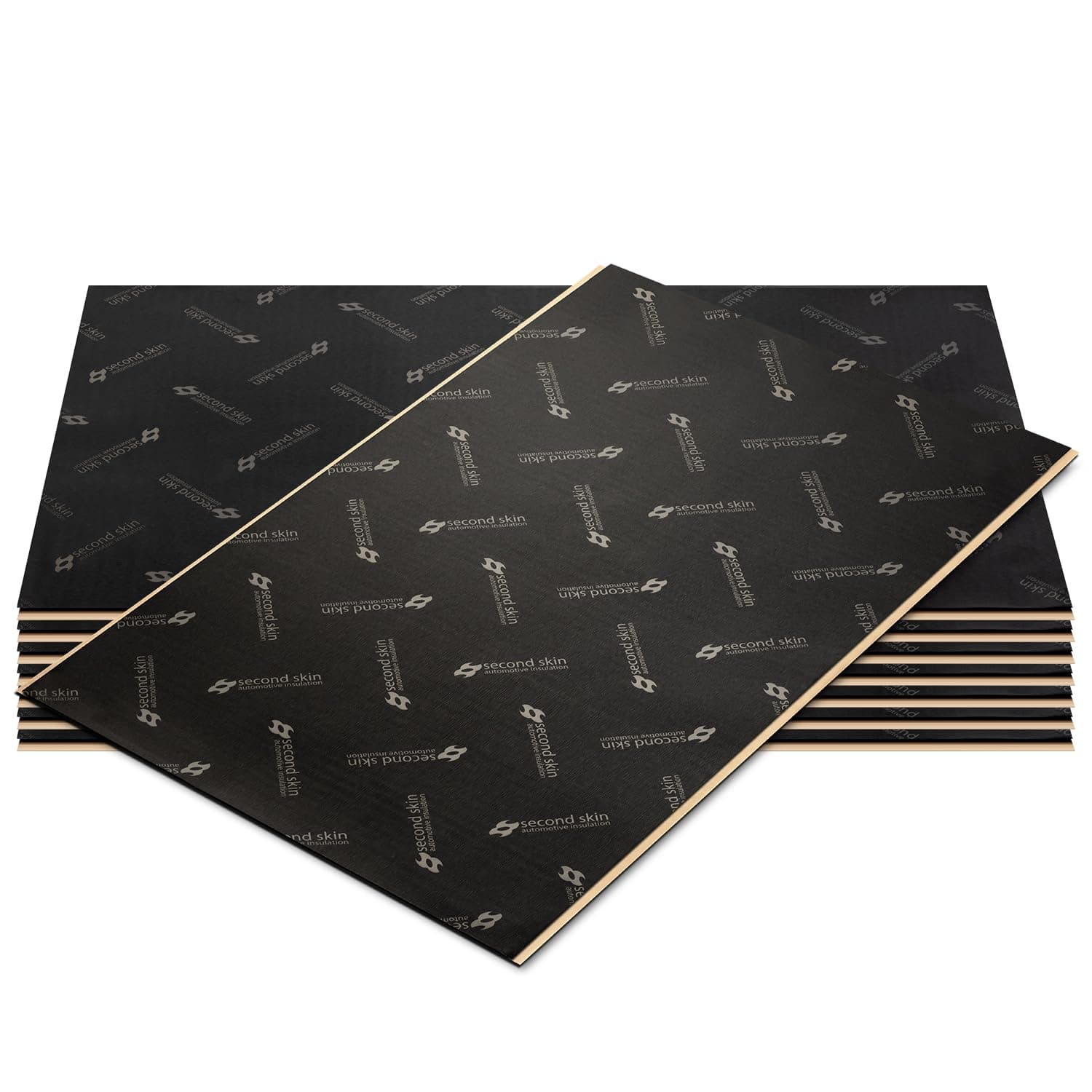 Damplifier Pro Premium Car Sound Deadening Material (2mm) – Butyl Rubber Auto Sound Deadener Mat (13.67 Sq Ft, 8 Sheets) – Made in The USA