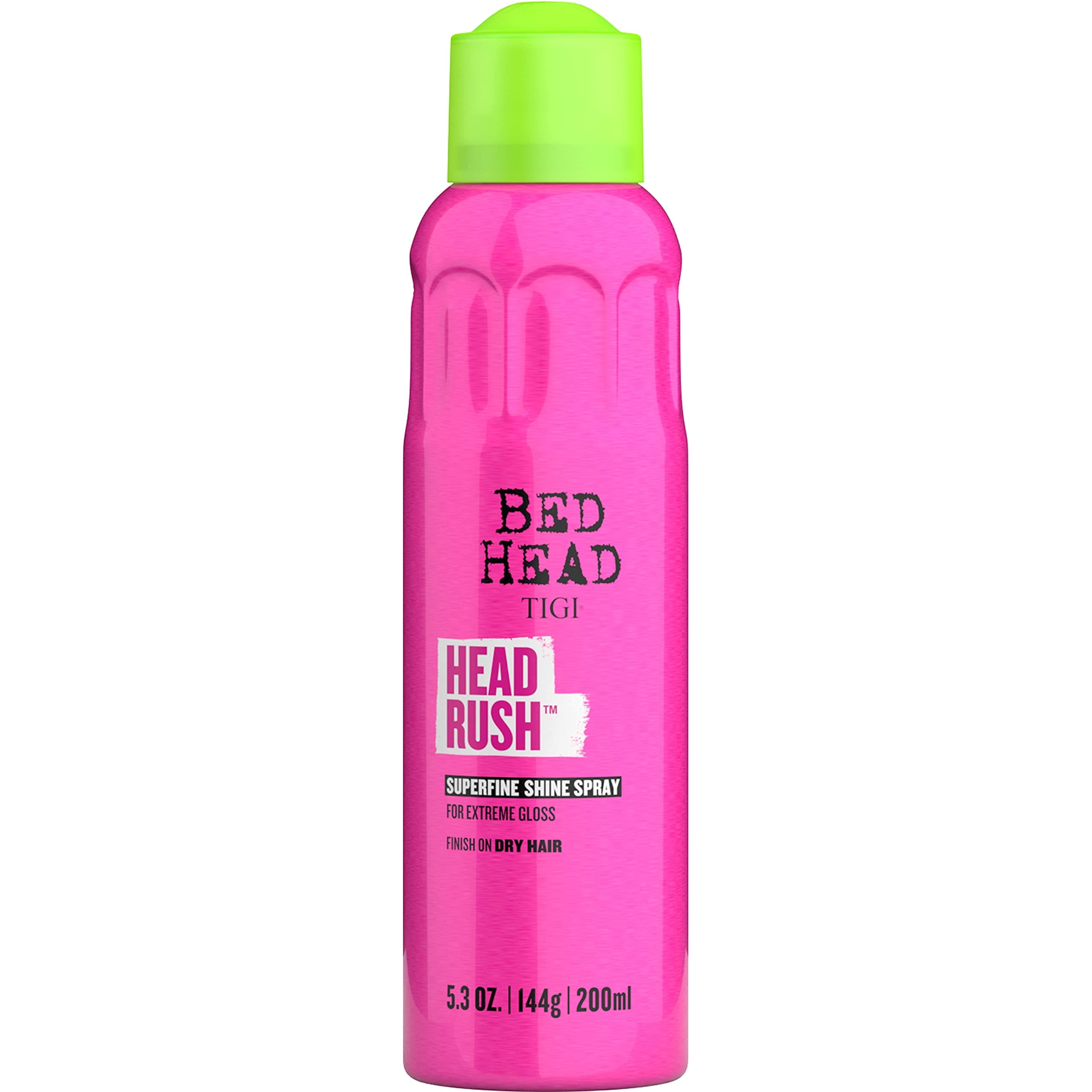 Bed Head Headrush Shine Hair Spray for Smooth Shiny Hair 5.3 oz