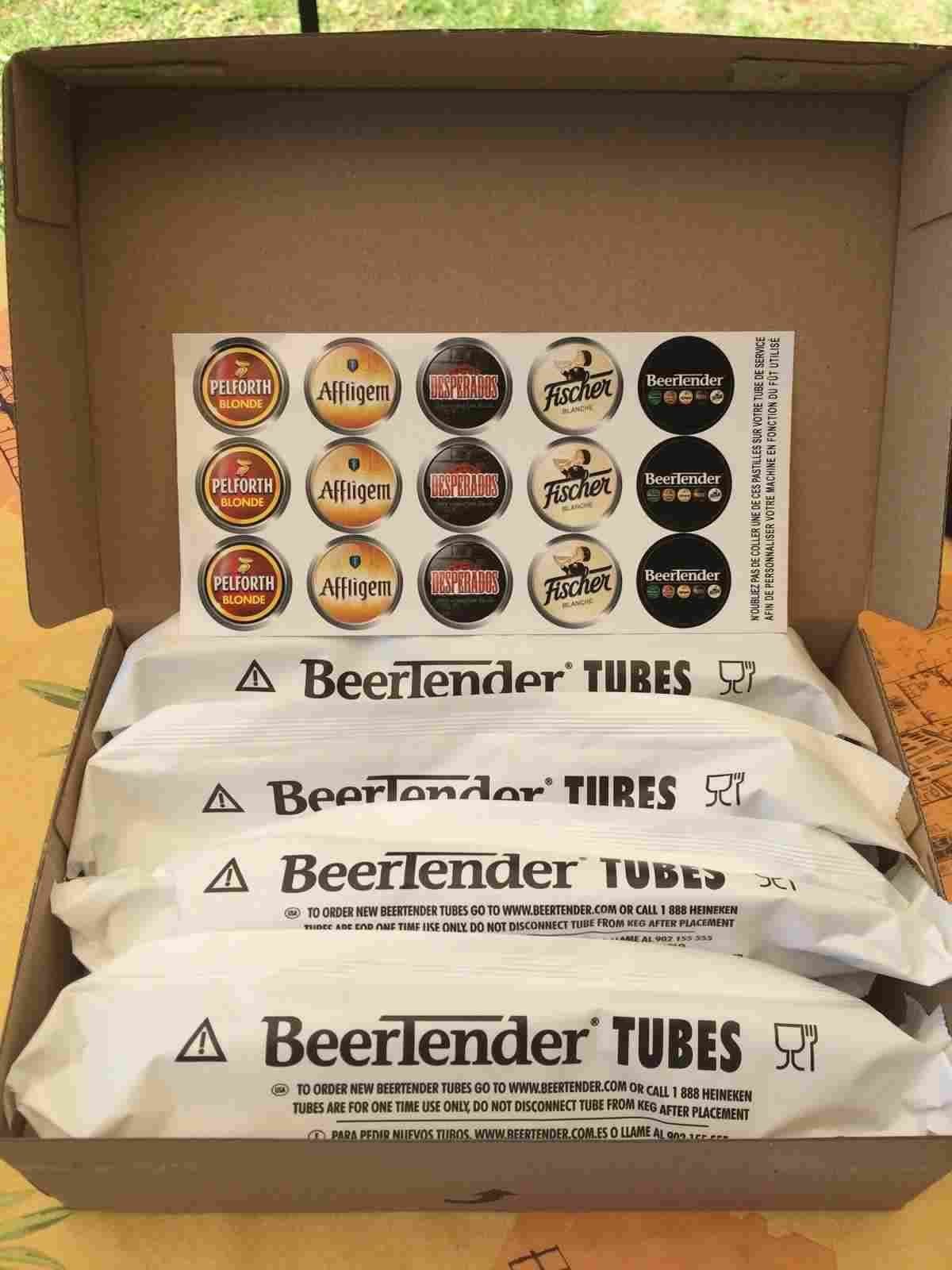 30 tubes beertender pour machine Krups ou Seb [Energy Class A]