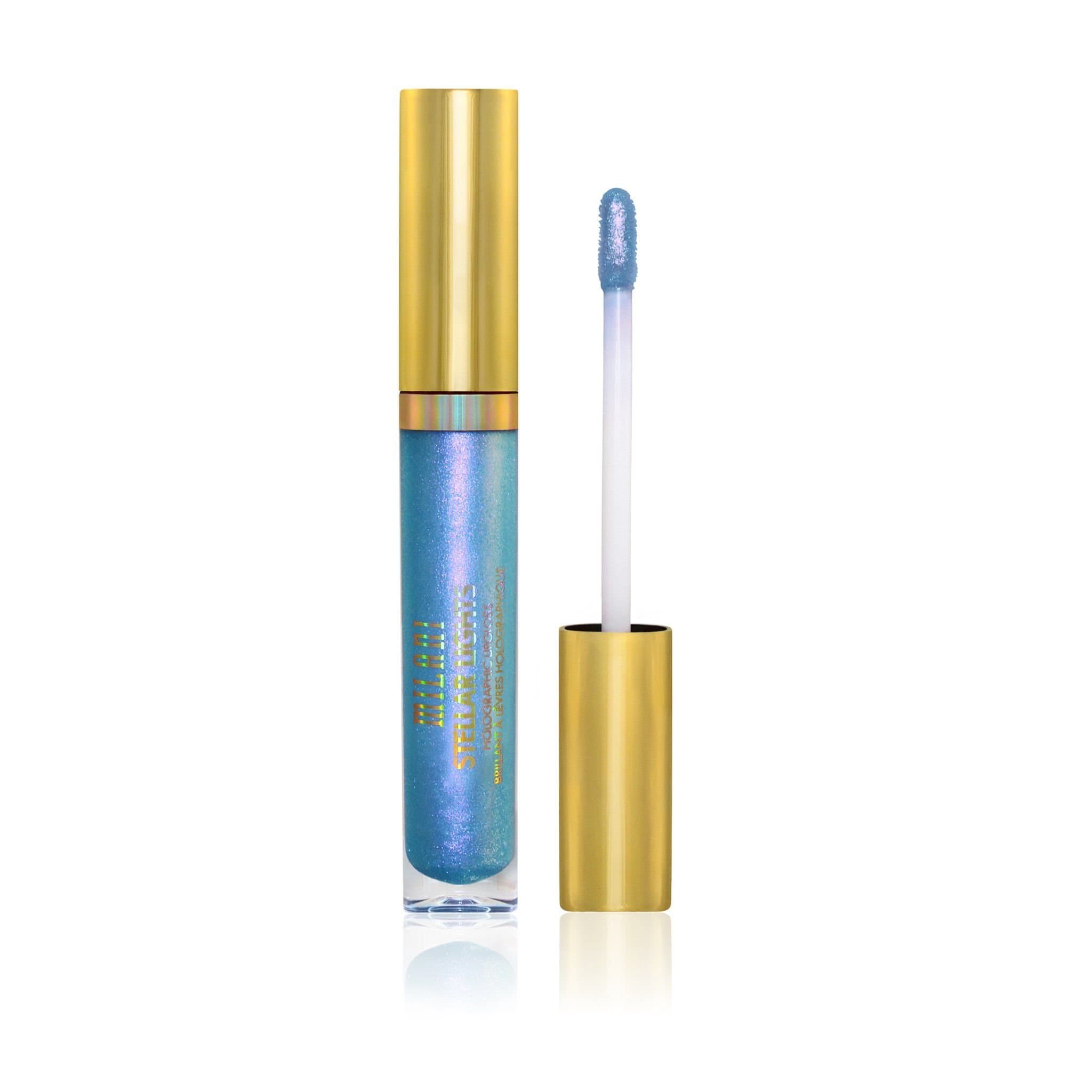 Milani Stellar Lights Holographic Lip Gloss - 02 Iridescent Blue (0.12 Fl oz / 3.6 ml)