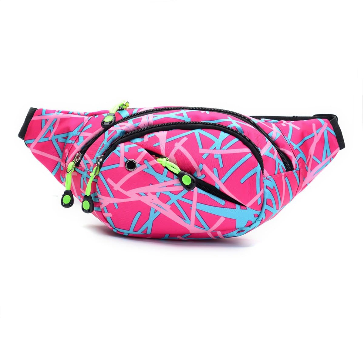 EstwellBum Waist Bag Pack Outdoor Travel Hiking Fanny Pack Waterproof Holiday Money Hip Pouch for Men Women