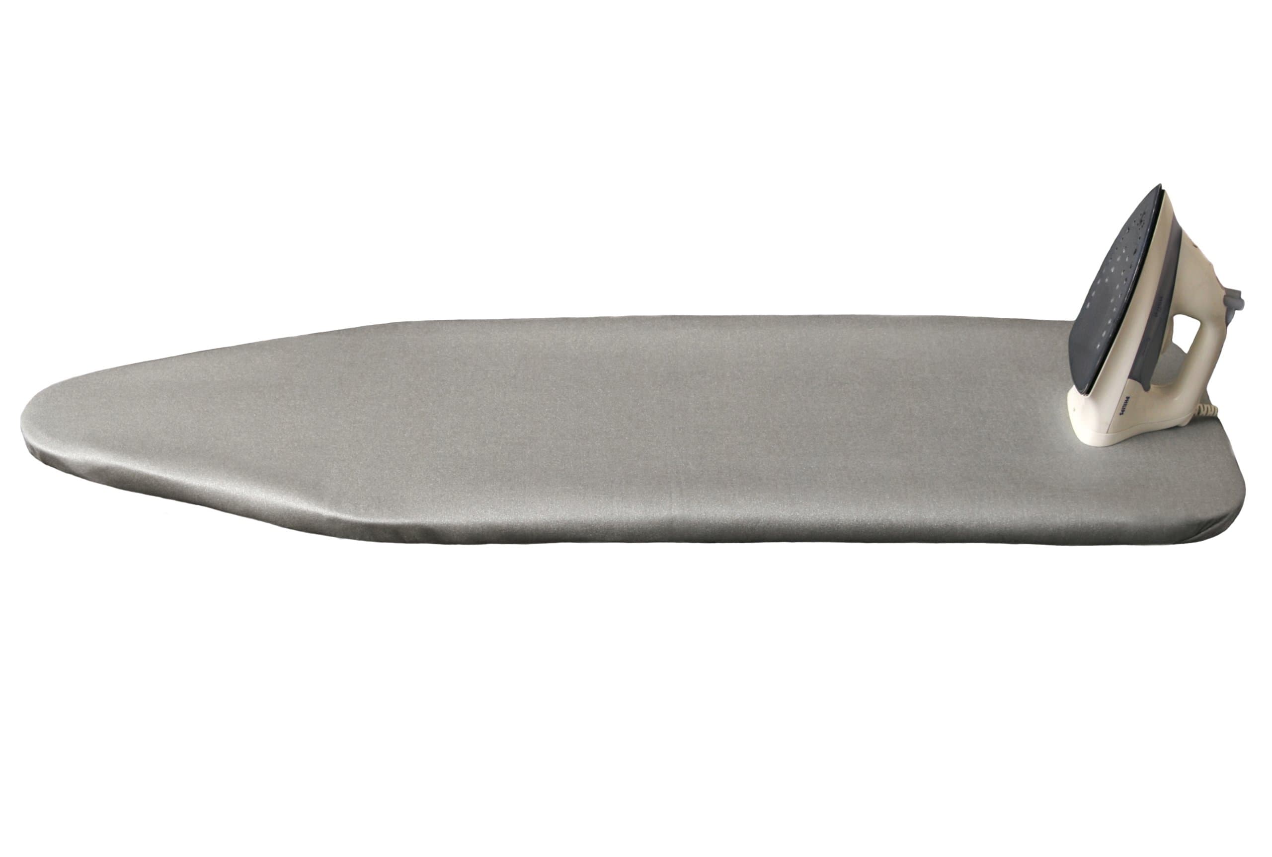 Laundry Master LM1106 Metallised Extra Large Ironboard Cover, 137 x 40 cm, Sliver