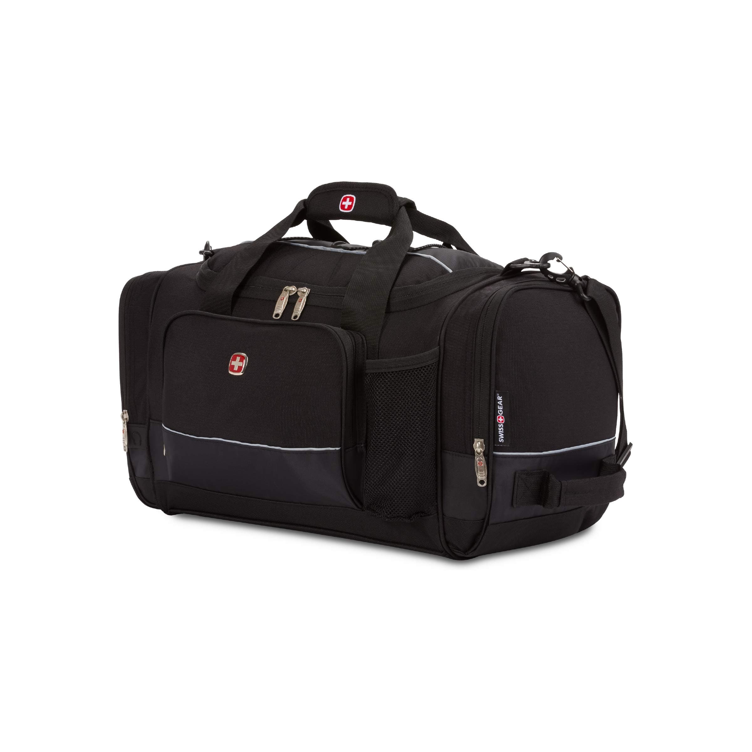 SWISSGEAR 20" Duffel Bag | Gym Bag | Travel Duffle Bags | Men's and Women's - Black