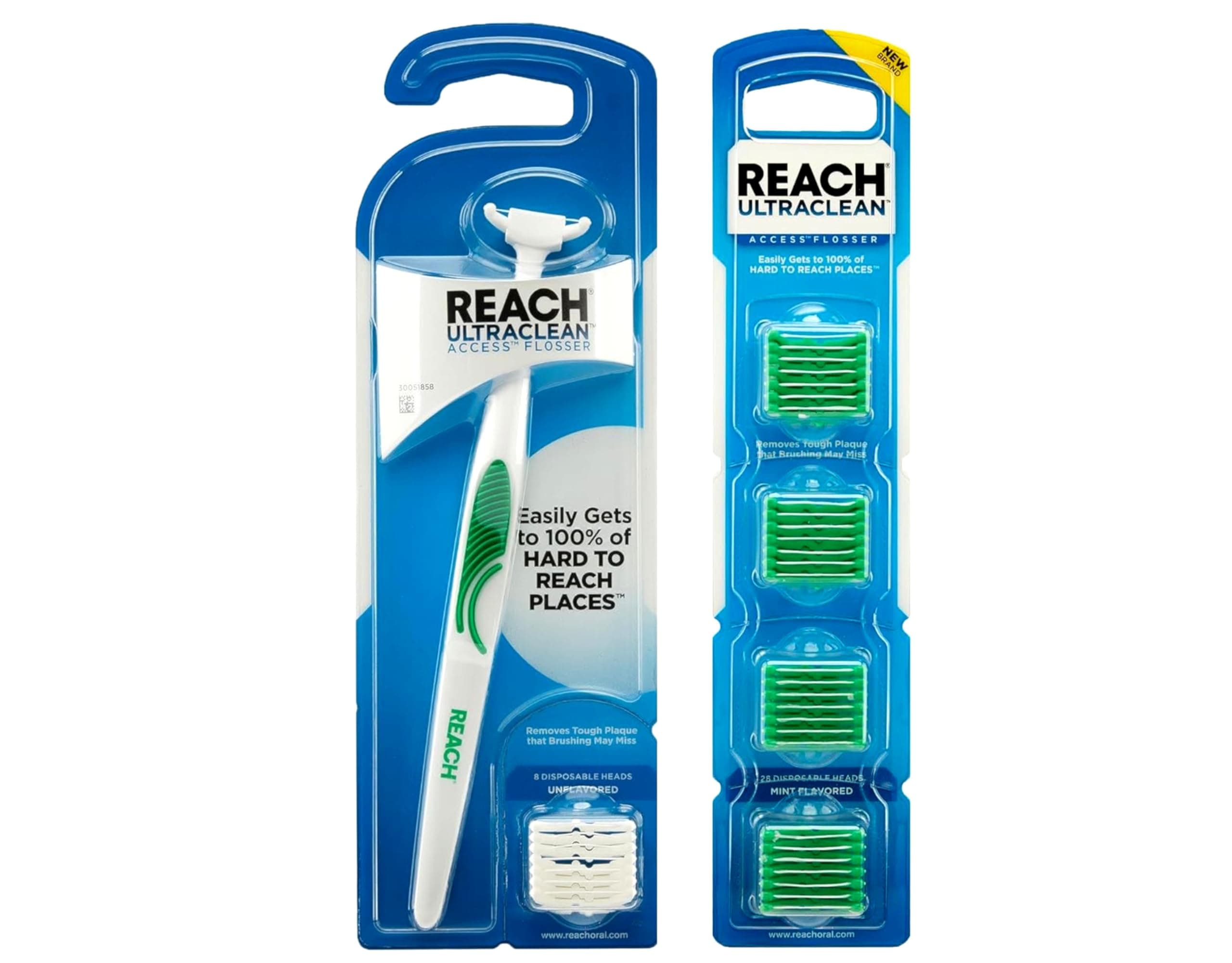 Reach UltraClean Access Flosser with Refill Pack (Pack of 3)