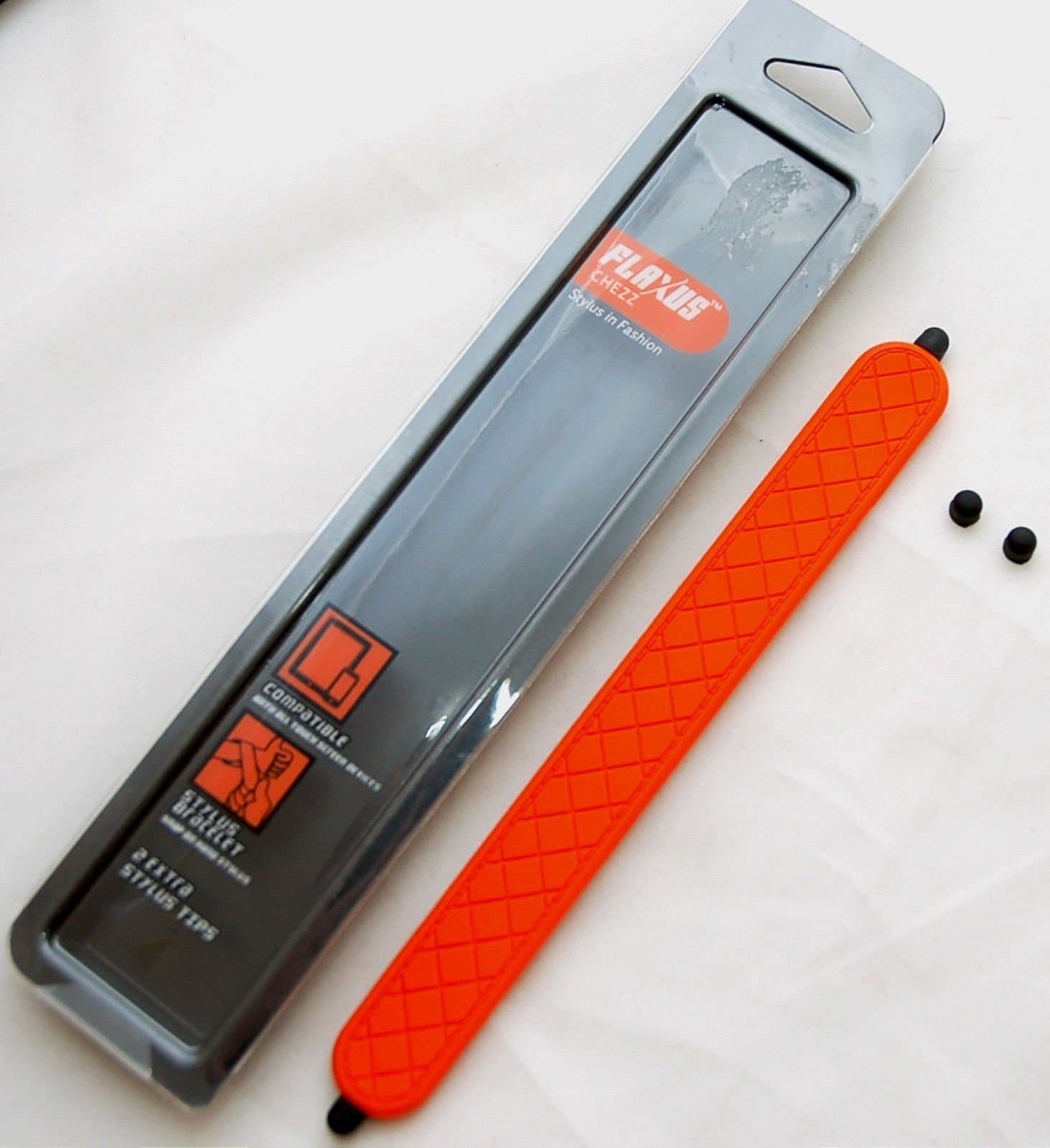 Flaxus Chezz Stylus Slap-Bracelet ORANGE Touch Screen phone DS 3DS GPS tablet