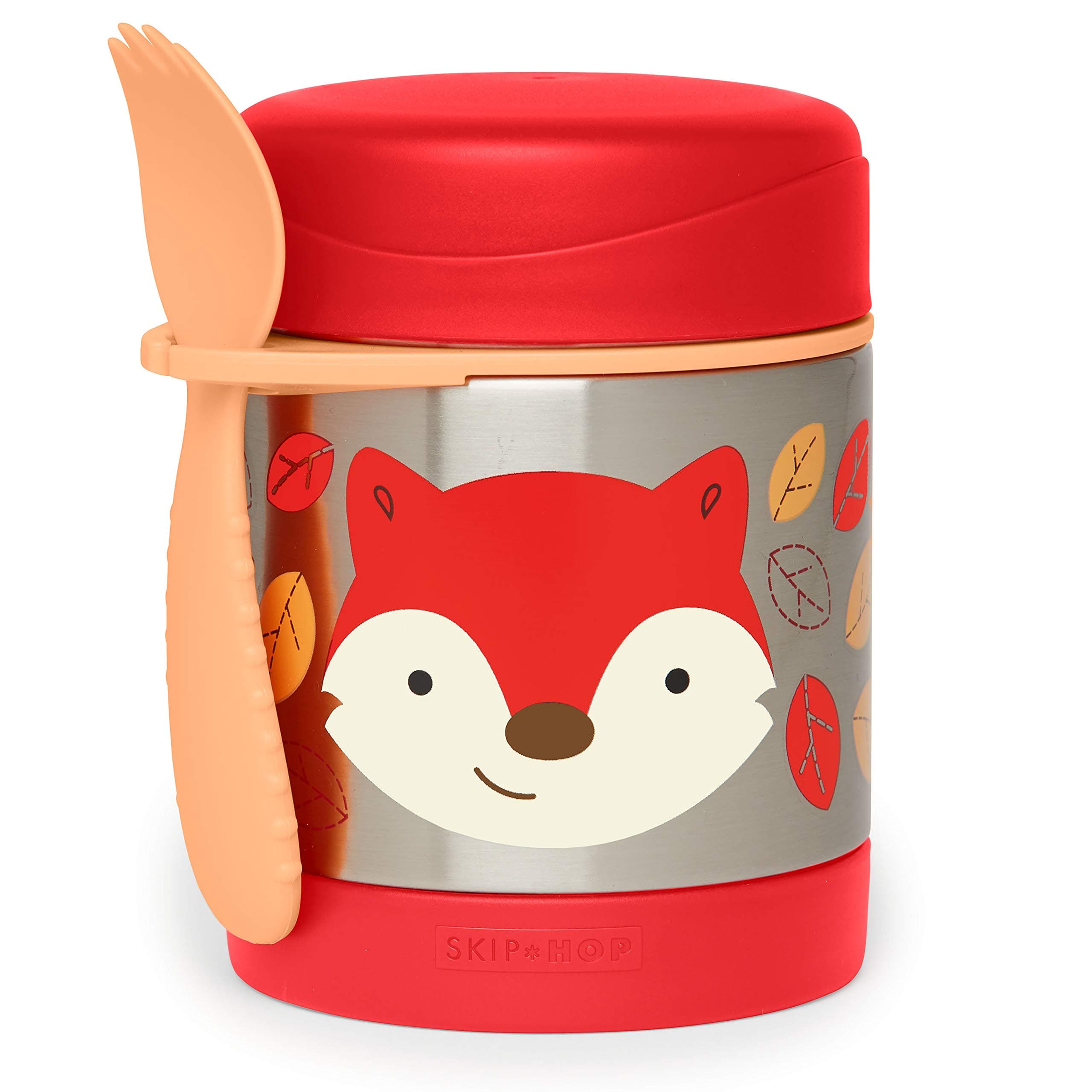 Skip Hop Fox Ferguson Stainless Steel Insulated Food Storage Container, Multi-Colour