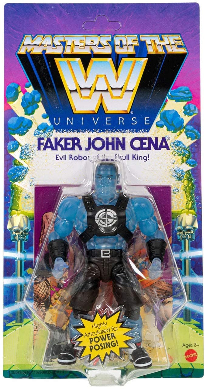 MOTU WWE Masters of The Universe Faker John Cena