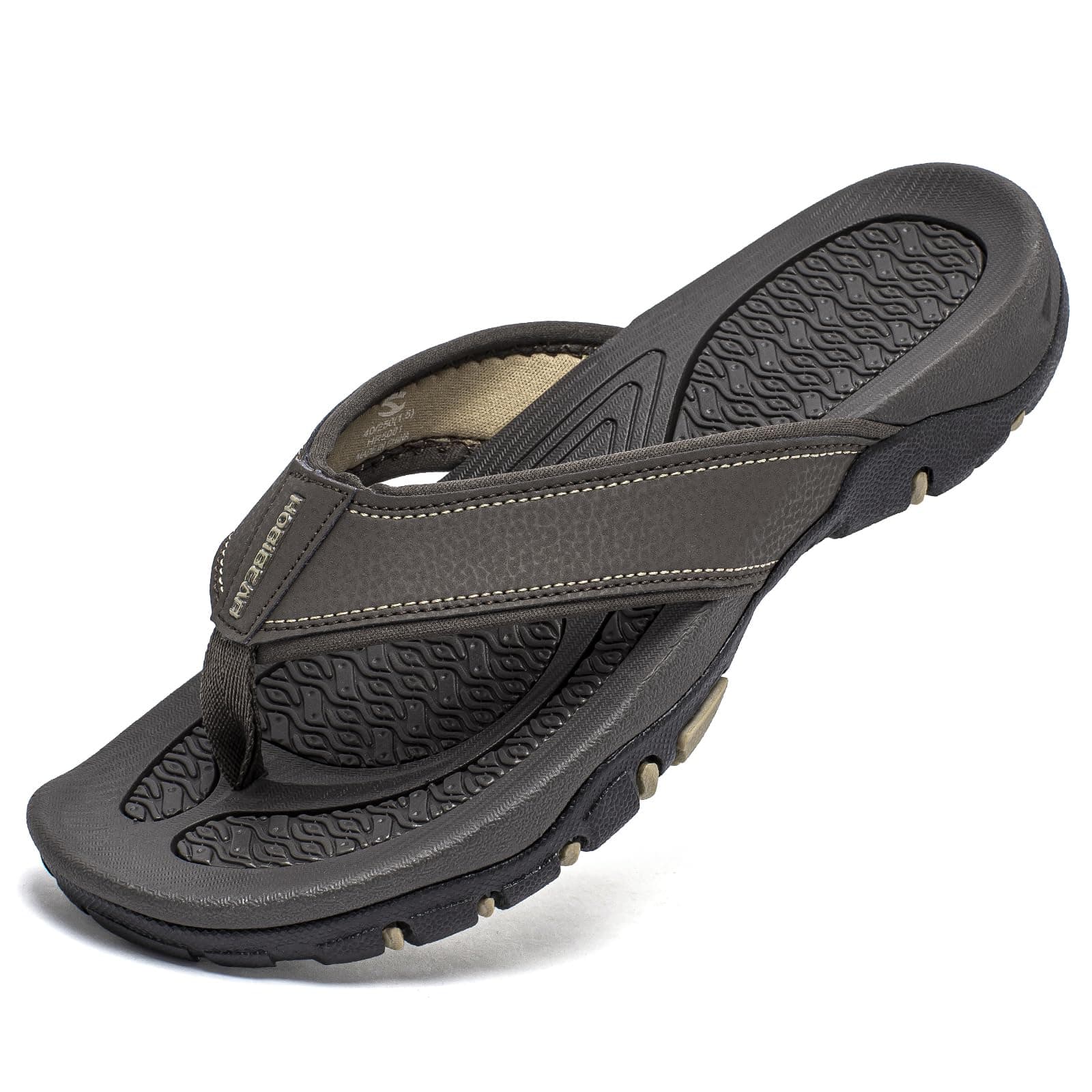 GUBARUN Mens Sport Flip Flops Comfort Casual Thong Sandals Outdoor