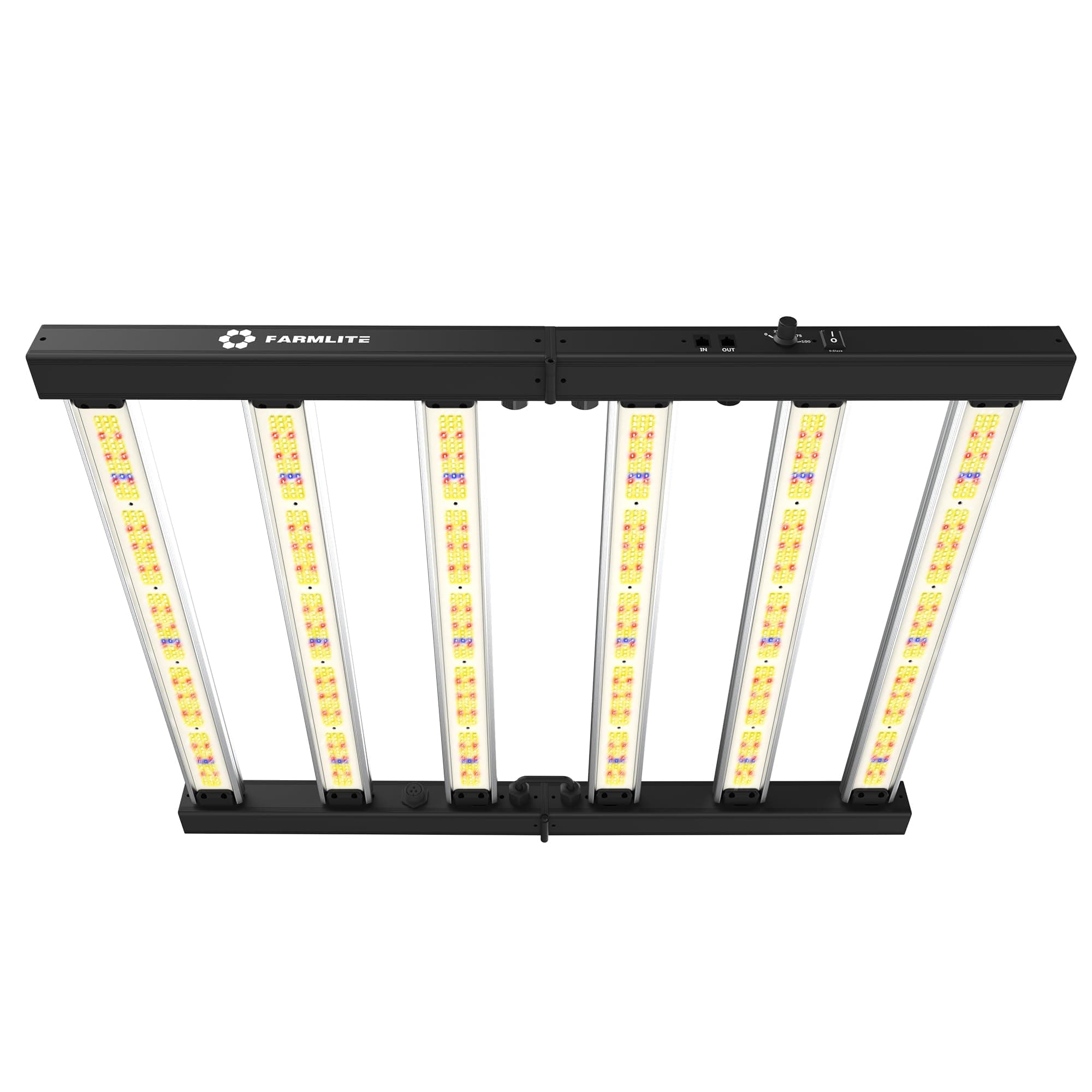 Grow Light FARMLITE LED Grow Lights for Indoor Plants Full Spectrum Growing Light Plant Hanging Growing Lamps Seedling Daisy Chain Dimmable Board 4x4ft Coverage (360watts)