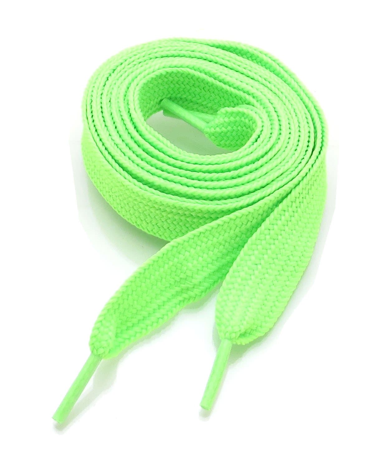 Thick Flat 3/4" Wide Shoelaces Solid Color Strings for All Shoe Types - Chunky Fat Laces for Sneakers, Boots