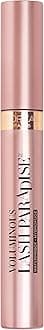 Voluminous Lash Paradise Waterproof Mascara, Volumizing, Lengthening and Thickening Eye Makeup For Fuller-Looking Lashes, Black, 0.25 Fl Oz