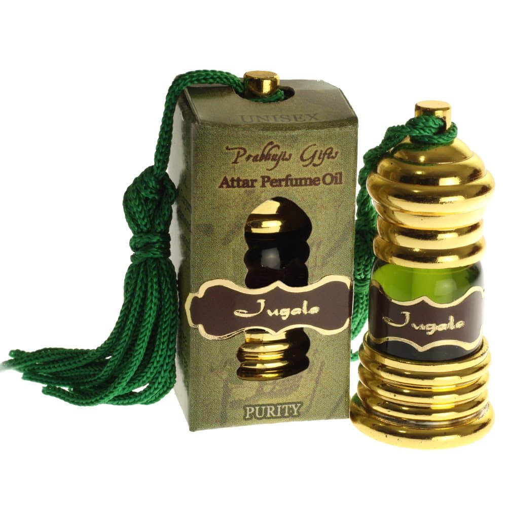 Attar Perfume Oil Jugala - Body Perfume Blended with Essential Oils - Vegan - Perfume for Women & Men - Arabian Fragrance - (3mL)