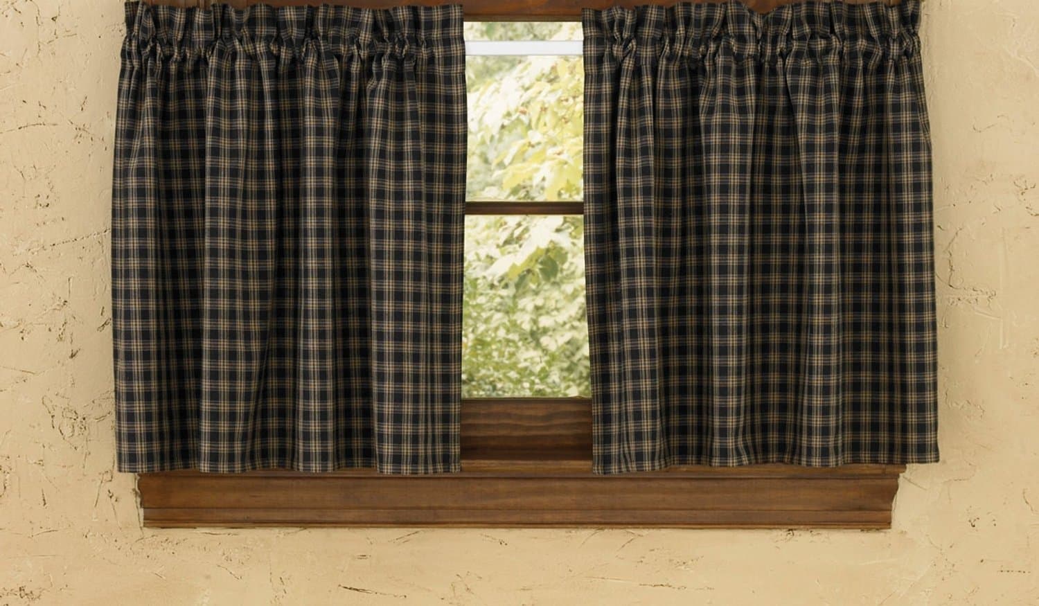 Park Designs Sturbridge Star Lined Tier, 72 x 24