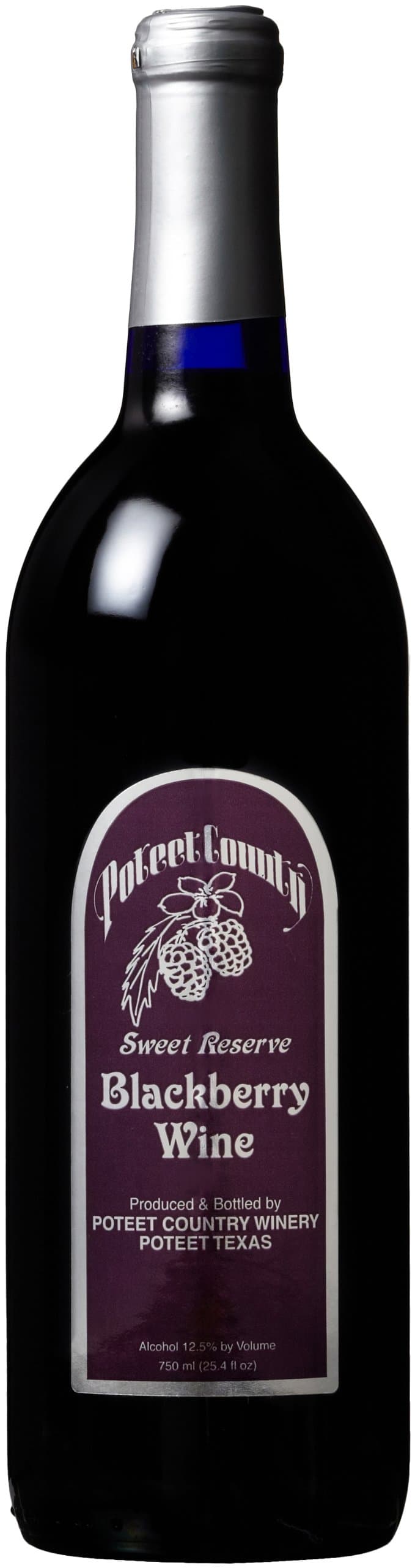 Poteet Country Winery Blackberry Sweet Reserve 750 mL