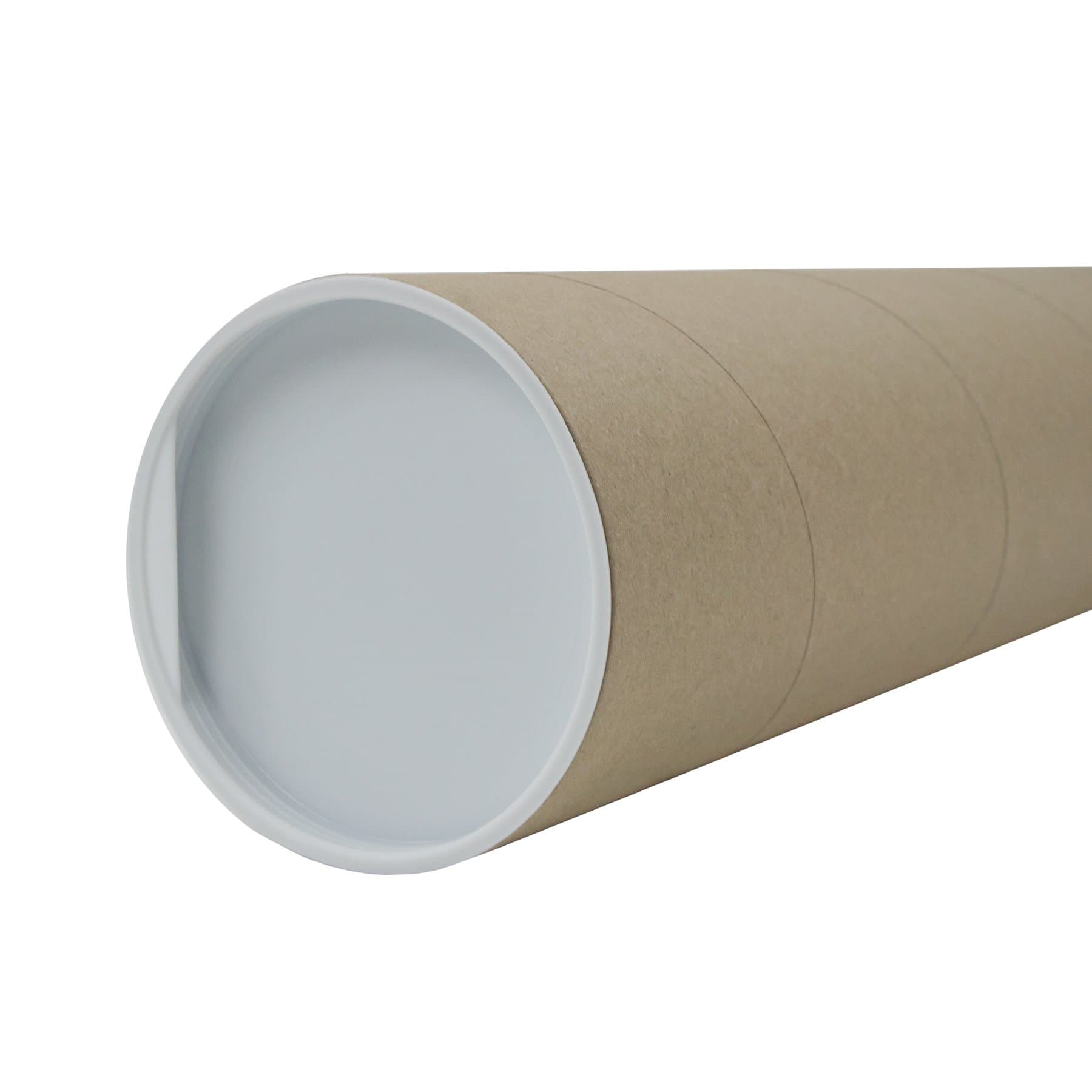 Itenga shipping roll and cover, shipping tube 100 x 10 cm, cardboard, 1 m, shipping sleeve poster