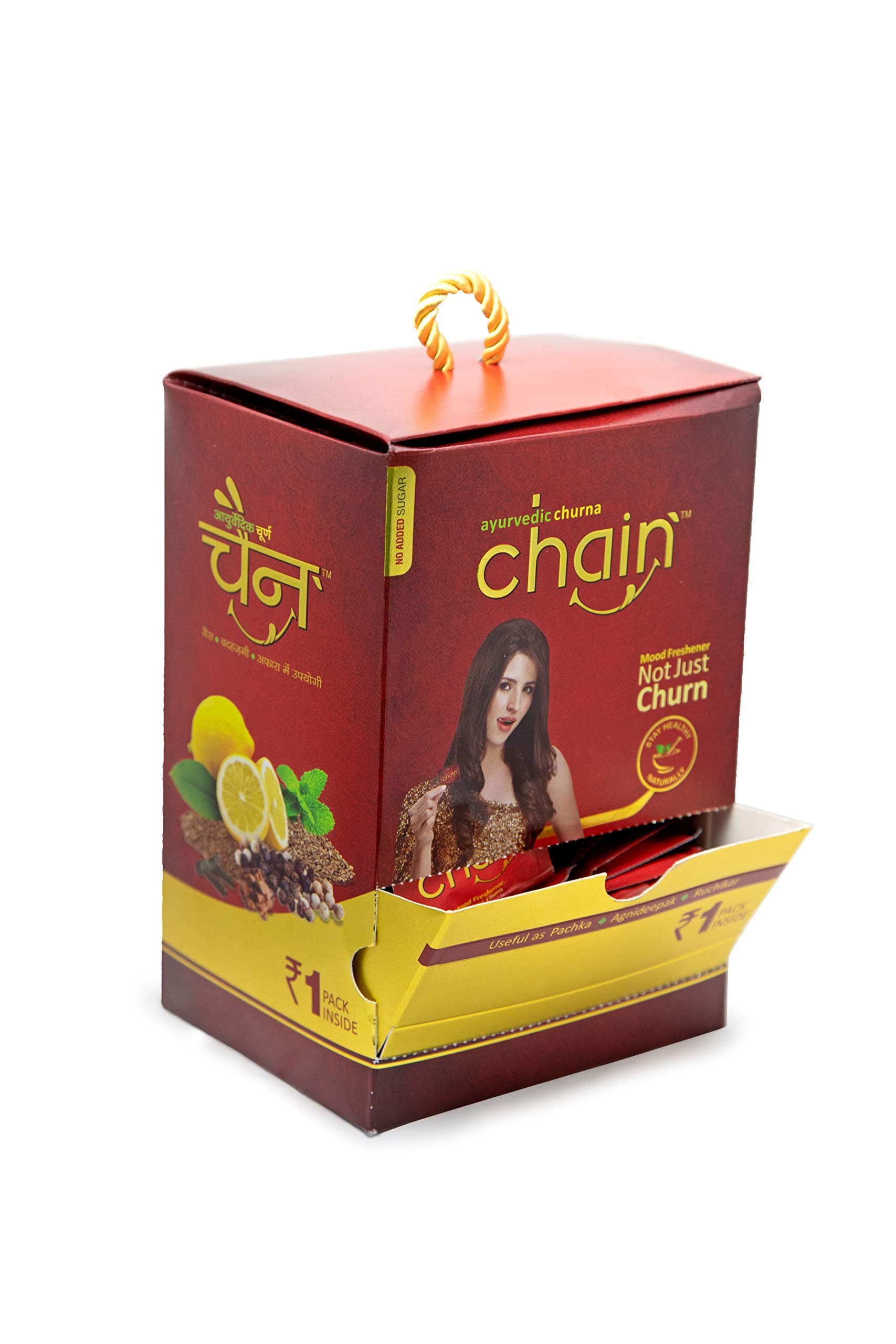 Chain Ayurvedic Churna (1 Rs Dispenser), Chain Churan Useful In Indigestion, Bloating And Gastritis