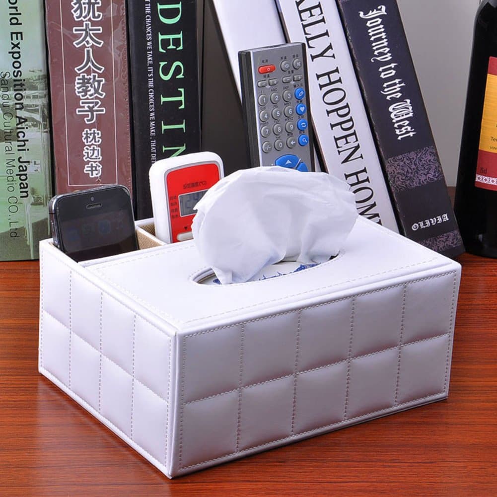 TRE household living room multi-functional tissue box/European creative coffee table TV remote Organizer-K